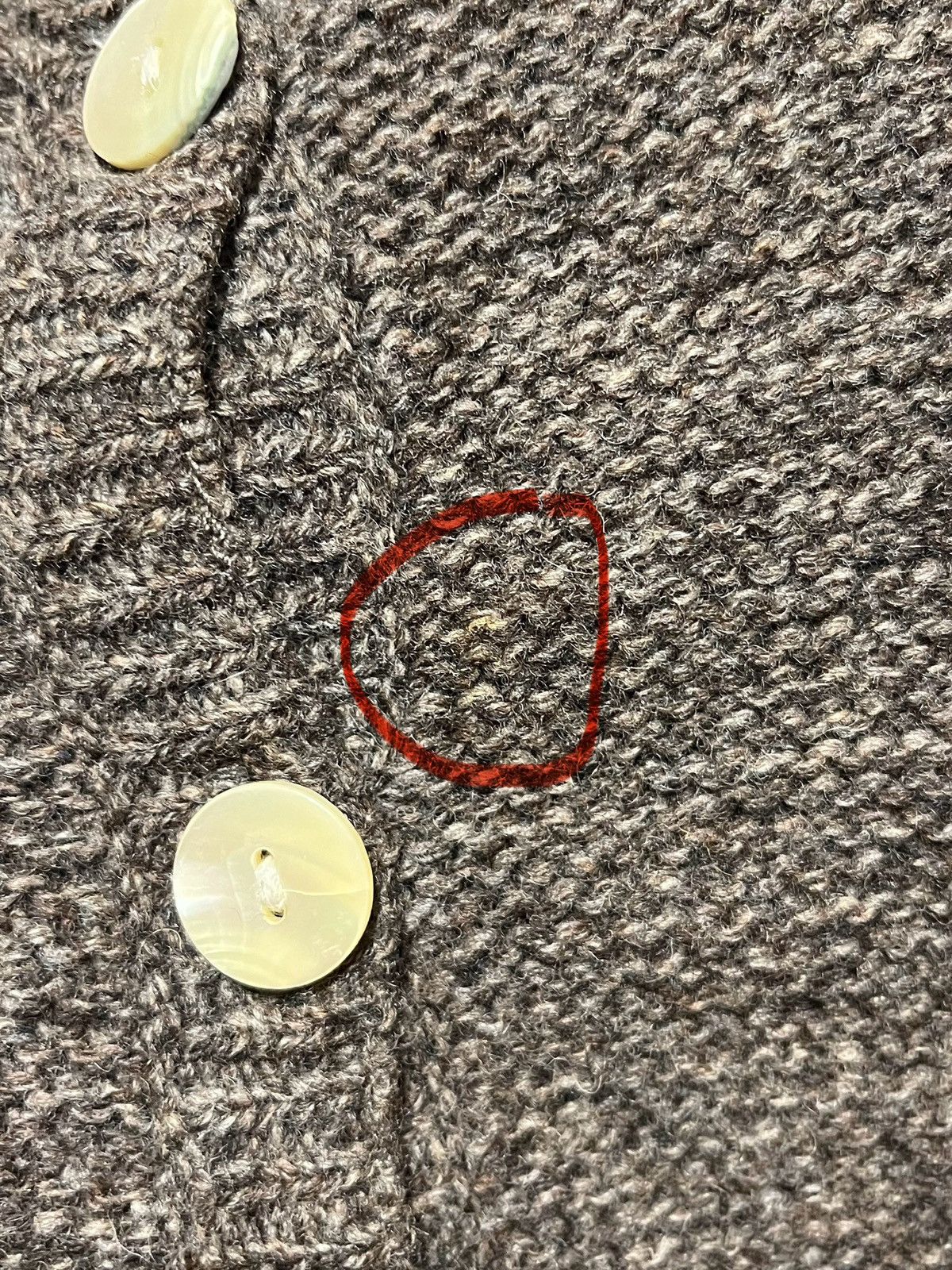A.P.C. A.P.C. Rue Madame Paris Brown Cable Knit Wool Cardigan Size S / US 4 / IT 40 - 16 Thumbnail