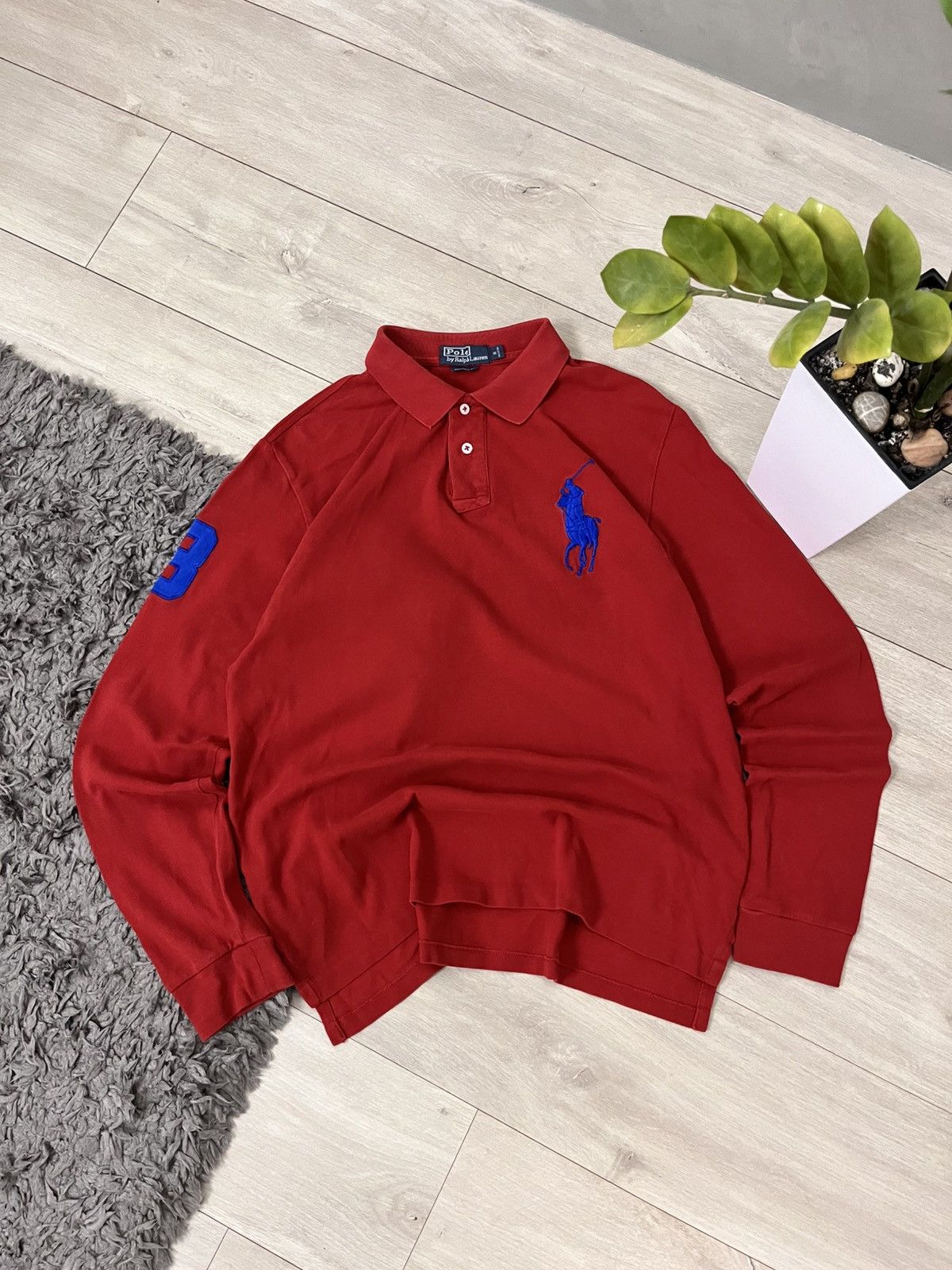 Polo Ralph Lauren 🔥90’S RALPH LAUREN USA POLO RUGBY T SHIRT CHIEF KEEF Size US M / EU 48-50 / 2 - 1 Thumbnail