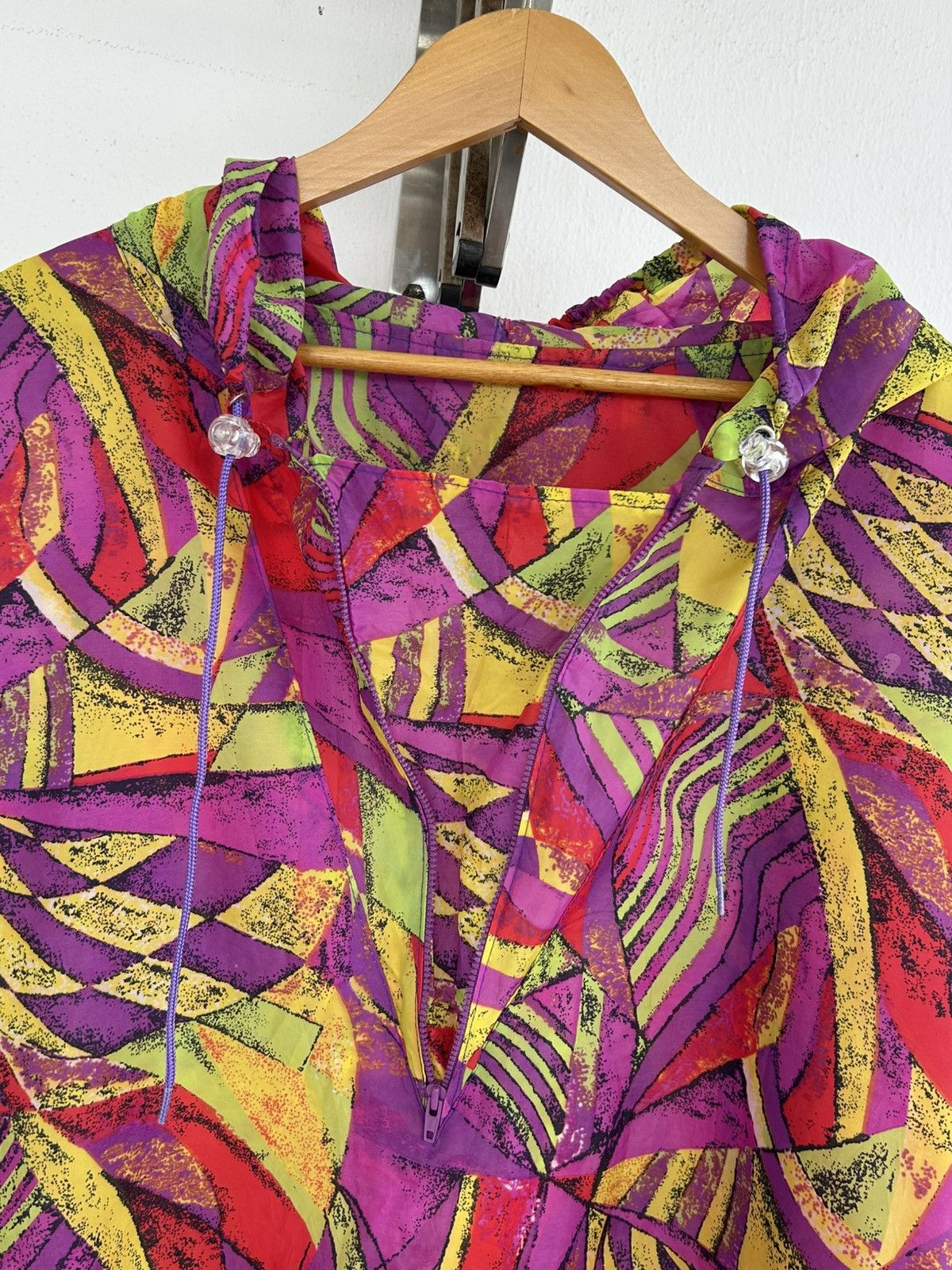 Japanese Brand Japan Multicolour Vintage Parka Hoodie Size US L / EU 52-54 / 3 - 6 Thumbnail