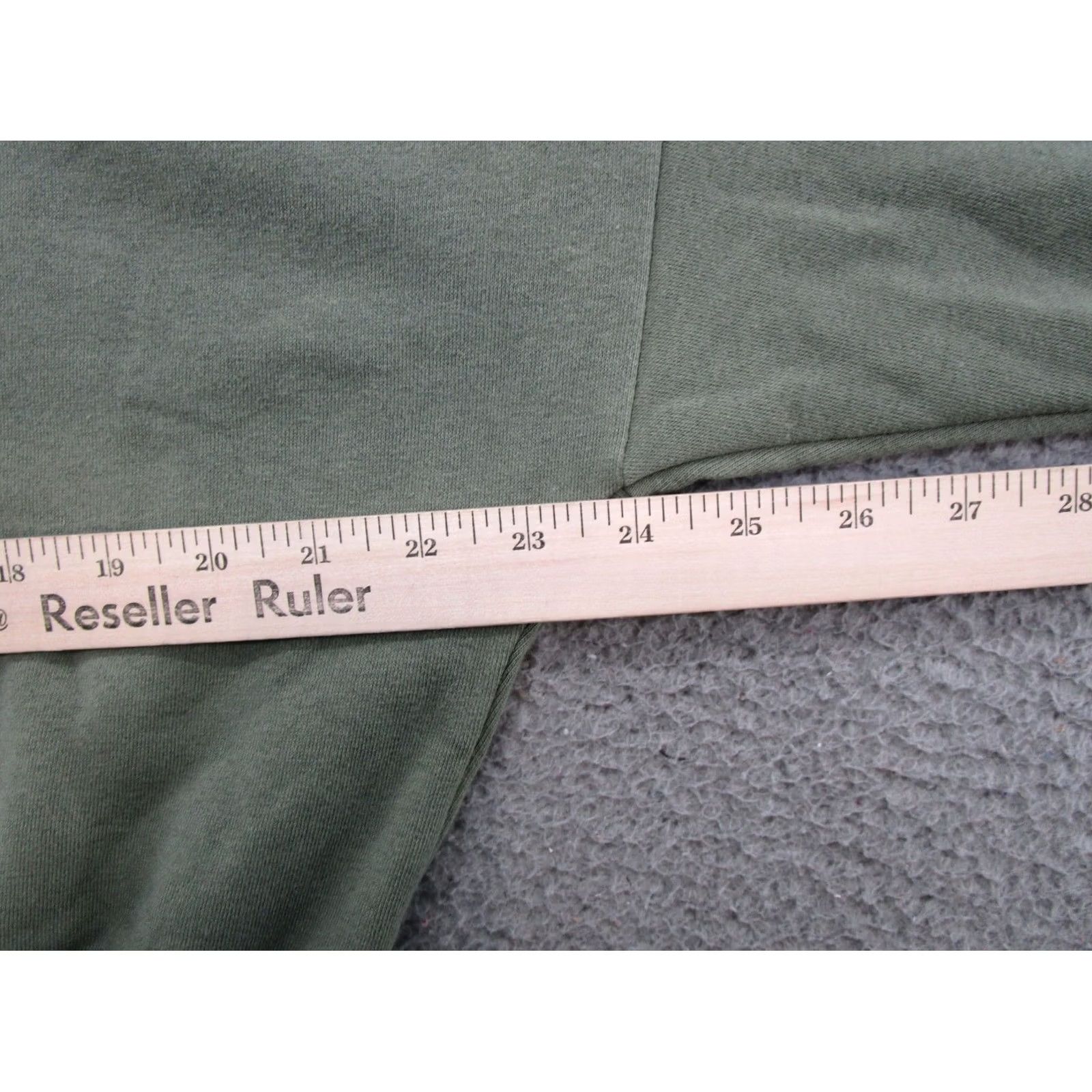 Old Navy Old Navy Green Sweatshirt Women's L Summer Cropped Elastic Waist Pullover Activewear Shirt Size L / US 10 / IT 46 - 6 Thumbnail