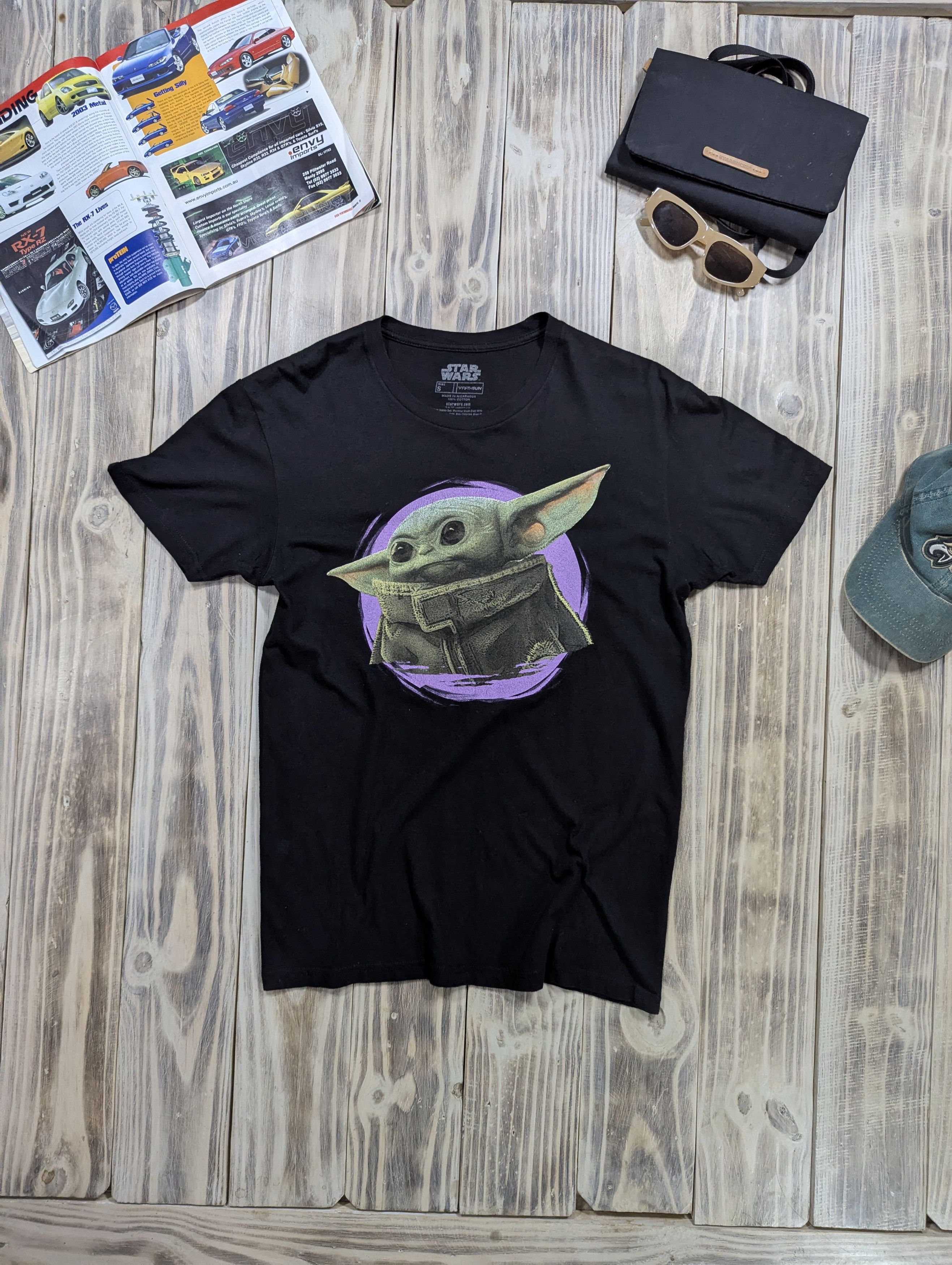 Star Wars Star Wars Baby Yoda T-Shirt Official Tag Size US L / EU 52-54 / 3 - 1 Thumbnail