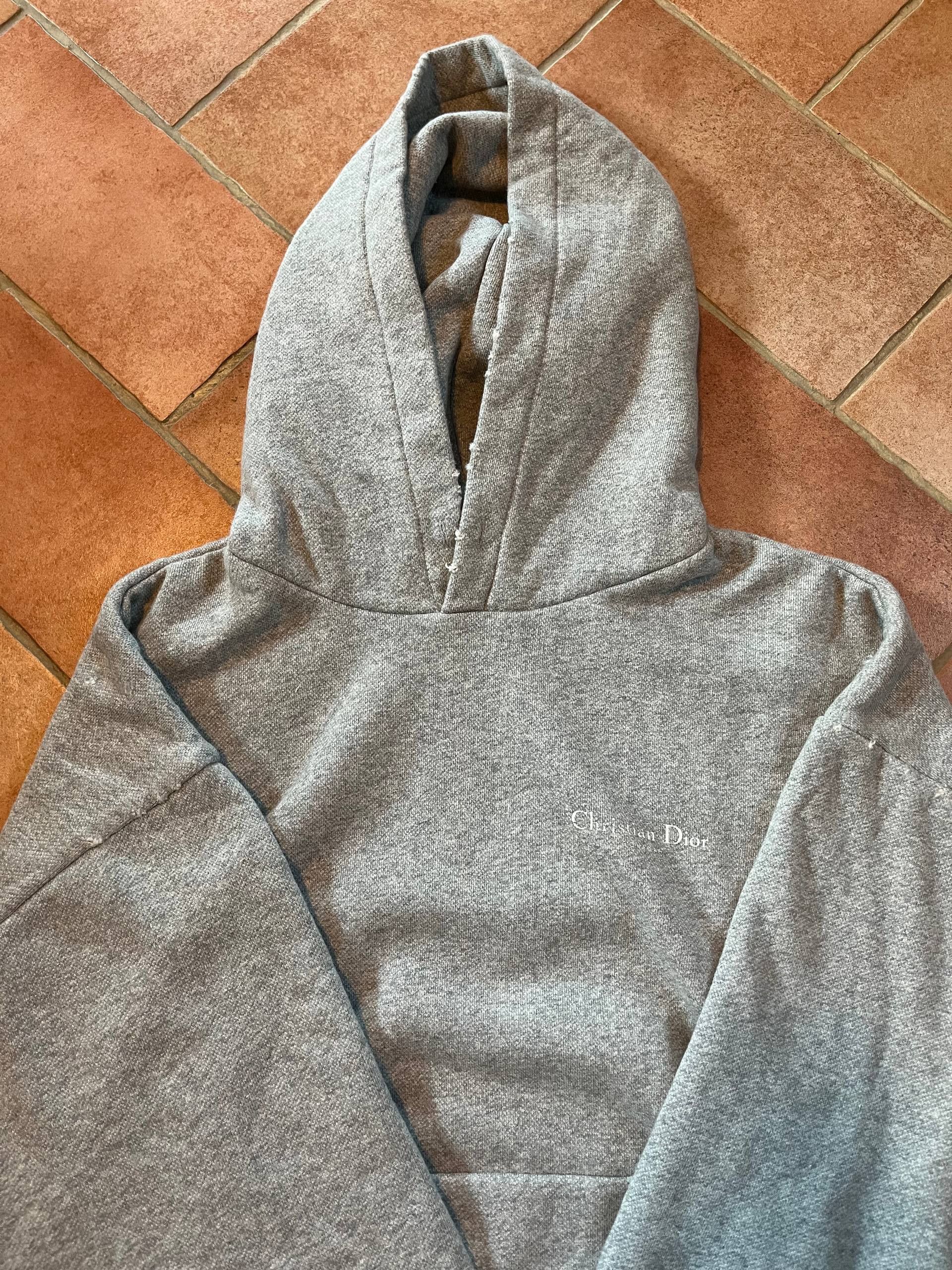 Dior Dior Gray burning flower destruction double-layer hooded Size US L / EU 52-54 / 3 - 4 Thumbnail