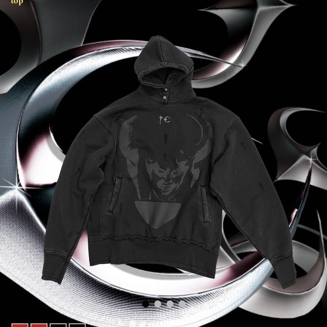 【激レア】THUG CLUB　Archive Satan Hooded Vest Satan Hooded Vest - 주)떠그클럽