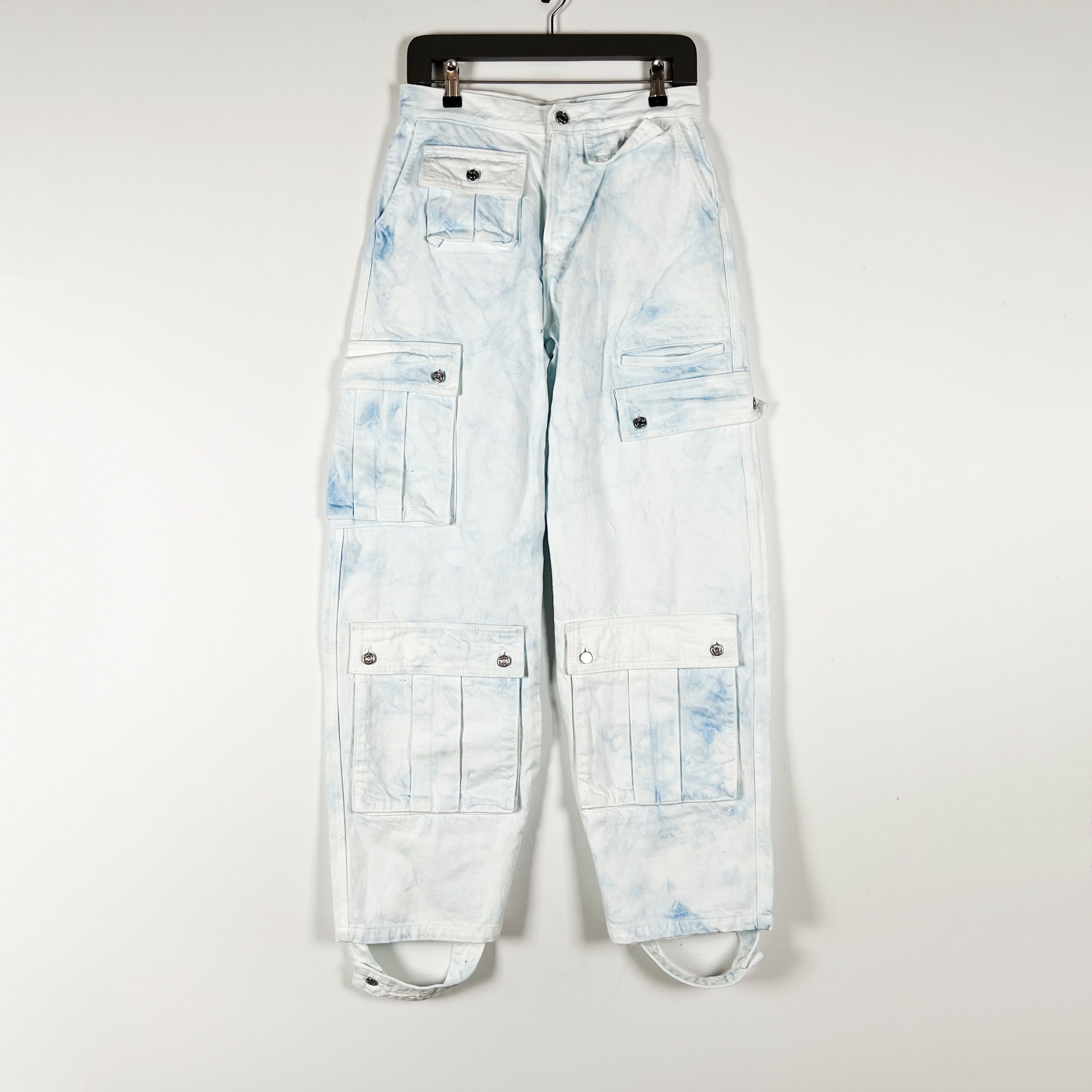 GRLFRND NEW GRLFRND Lara Cotton Baggy Multi Size 25" / US 0 / IT 36 - 1 Thumbnail