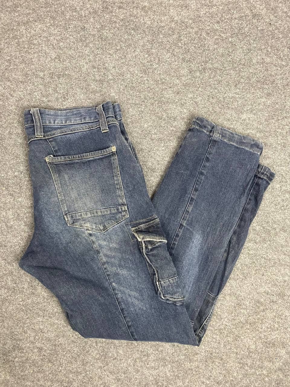 Japanese Brand japanese brands cargo denim distressed Size US 36 / EU 52 - 2 Thumbnail