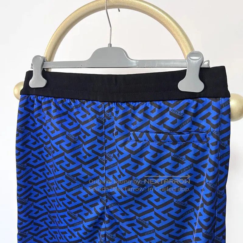Versace Versace Blue Casual Pants for Men . Size US 32 / EU 48 - 5 Thumbnail
