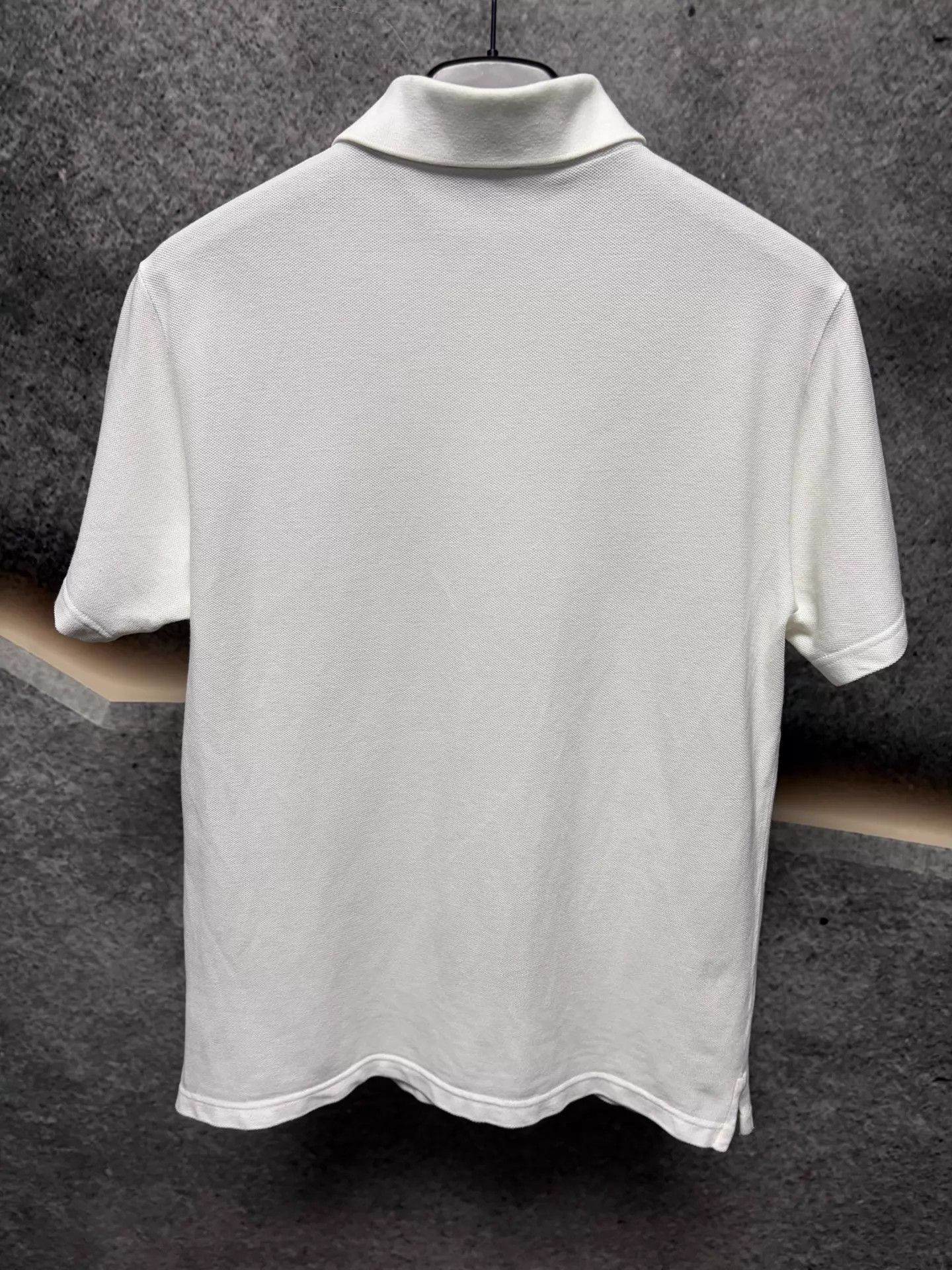 Dior Dior men's white short sleeve Polo M CD logo Size US M / EU 48-50 / 2 - 2 Thumbnail