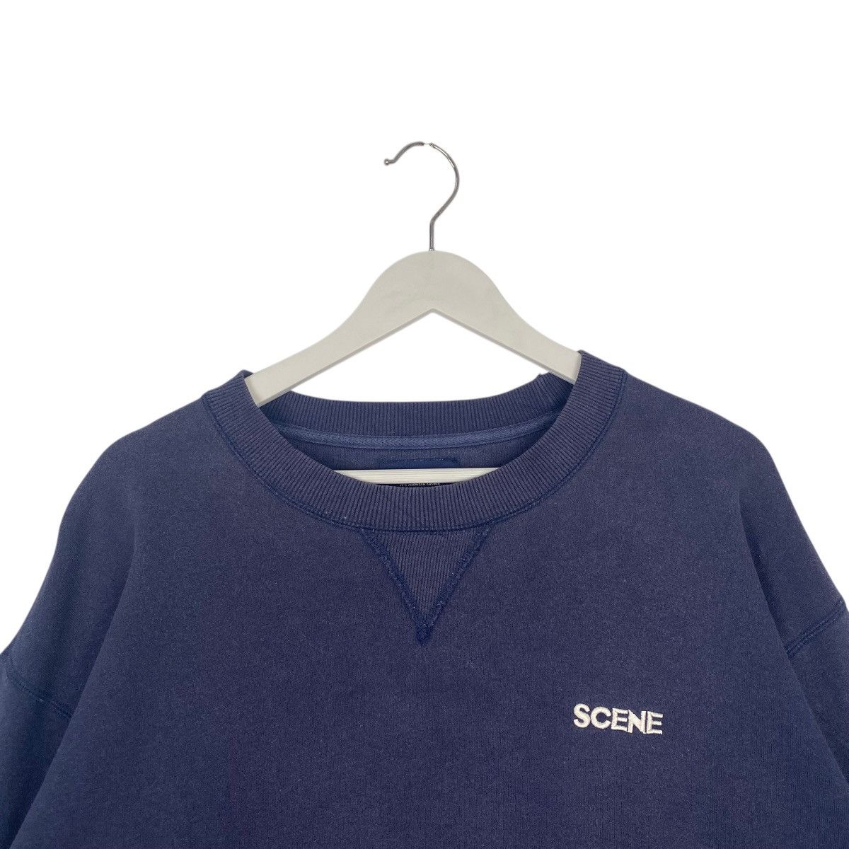 Other Vintage Scene Japan Sweatshirt Crewneck Navy Blue Back Hit Size US L / EU 52-54 / 3 - 5 Thumbnail