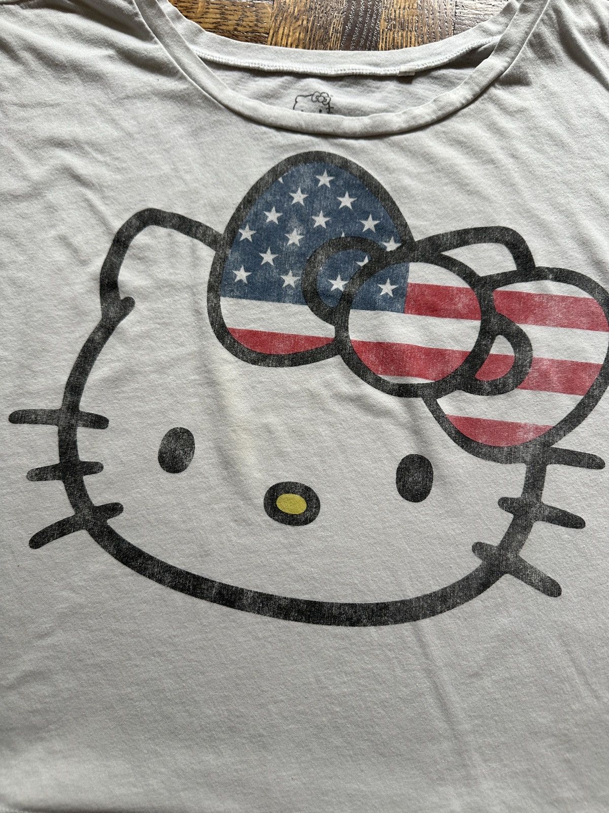 Japanese Brand Hello Kitty Mighty Fine Sanrio Graphic Tee Size XL / US 12-14 / IT 48-50 - 2 Thumbnail