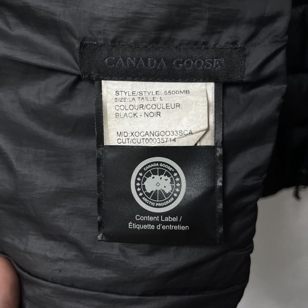 Canada Goose Canada goose puffer jacket black label Size L Size US L / EU 52-54 / 3 - 12 Thumbnail