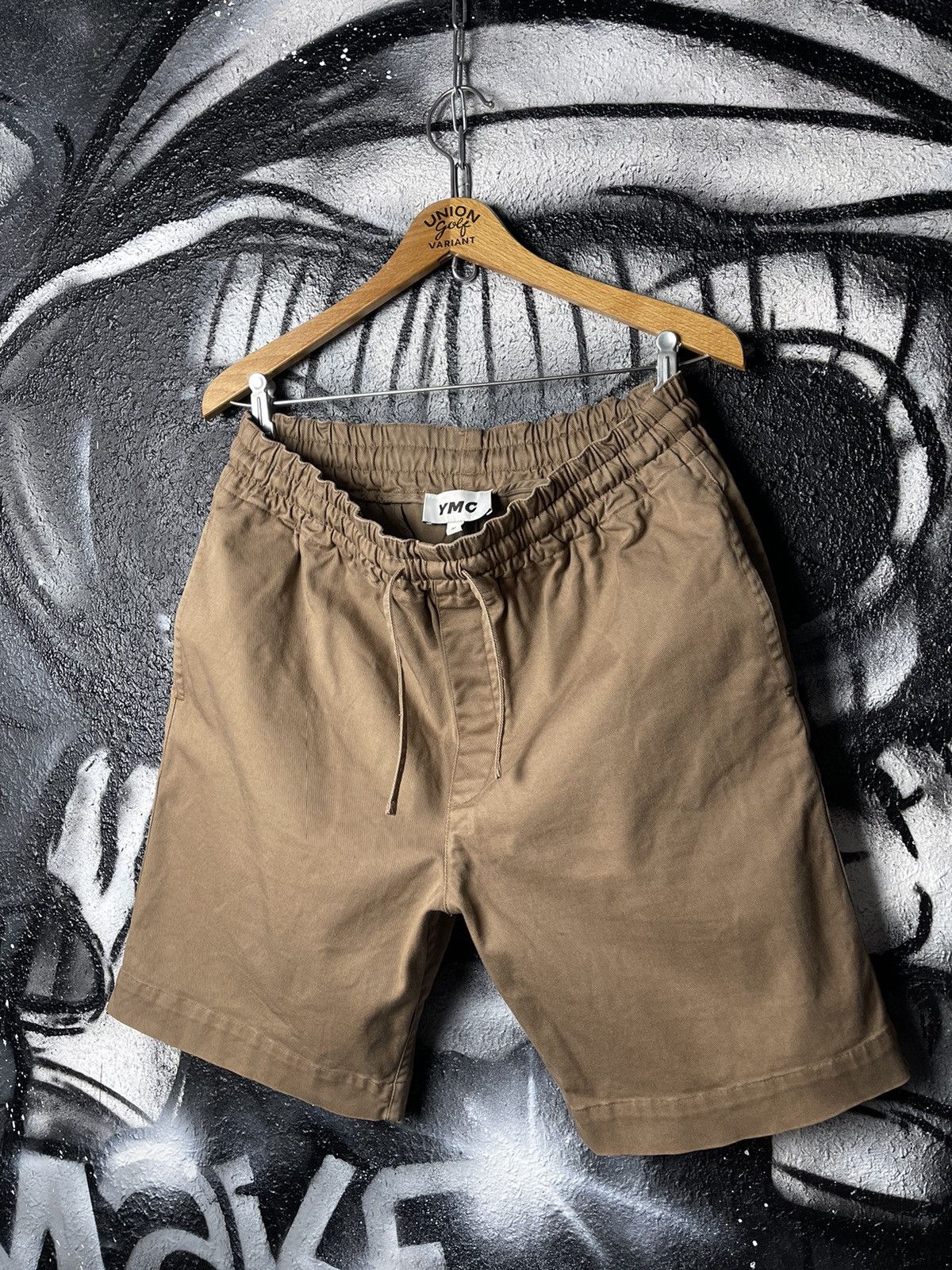 YMC YMC You Must Create Beige Bermuda Cotton Shorts Size M Size US 32 / EU 48 - 1 Thumbnail