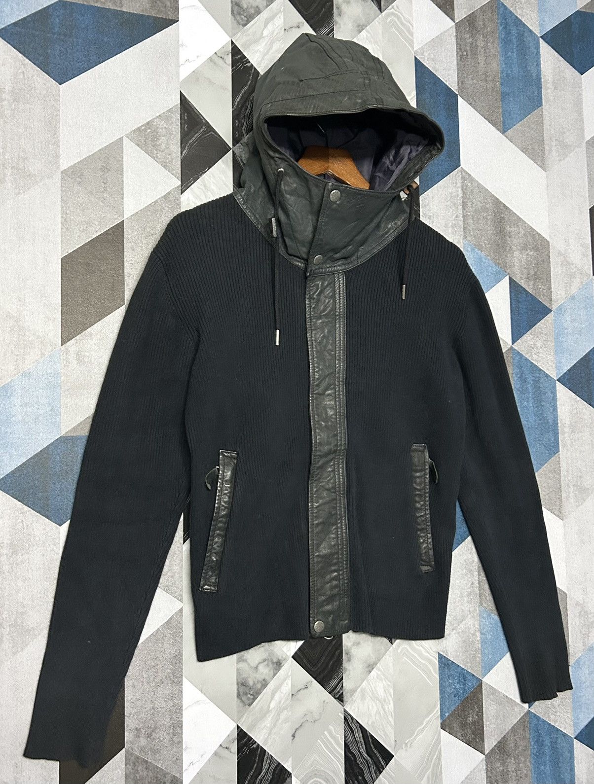 Avirex 🔥🔥🔥AVIREX Zipper Jacket Hoodie Leather Size US M / EU 48-50 / 2 - 4 Thumbnail