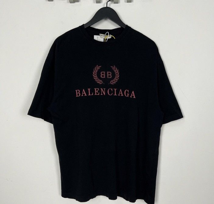 balenciaga mode black t shirt