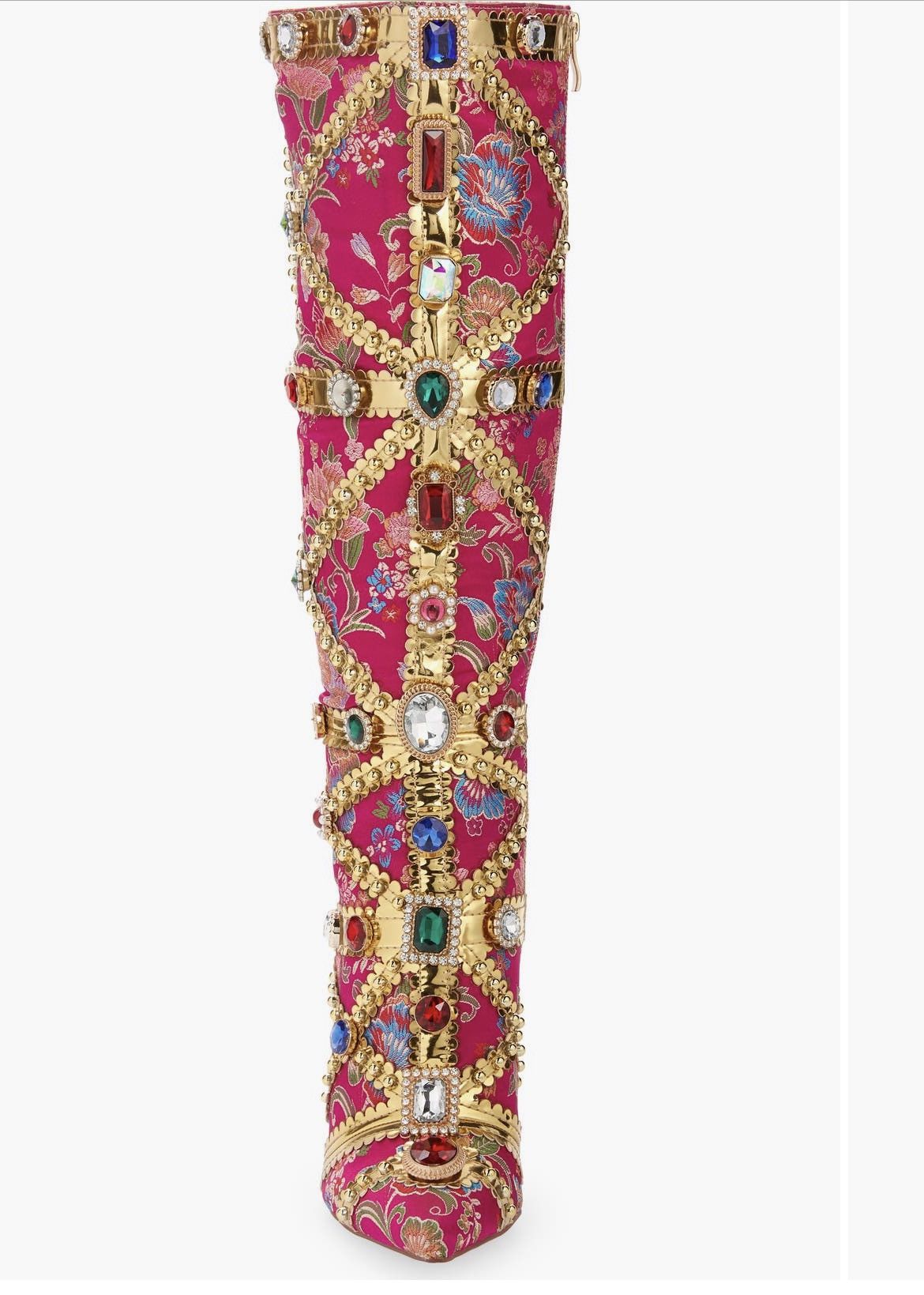 Azalea Wang Azalea wang Confident Pink Embellished Size US 7.5 / IT 37.5 - 21 Thumbnail