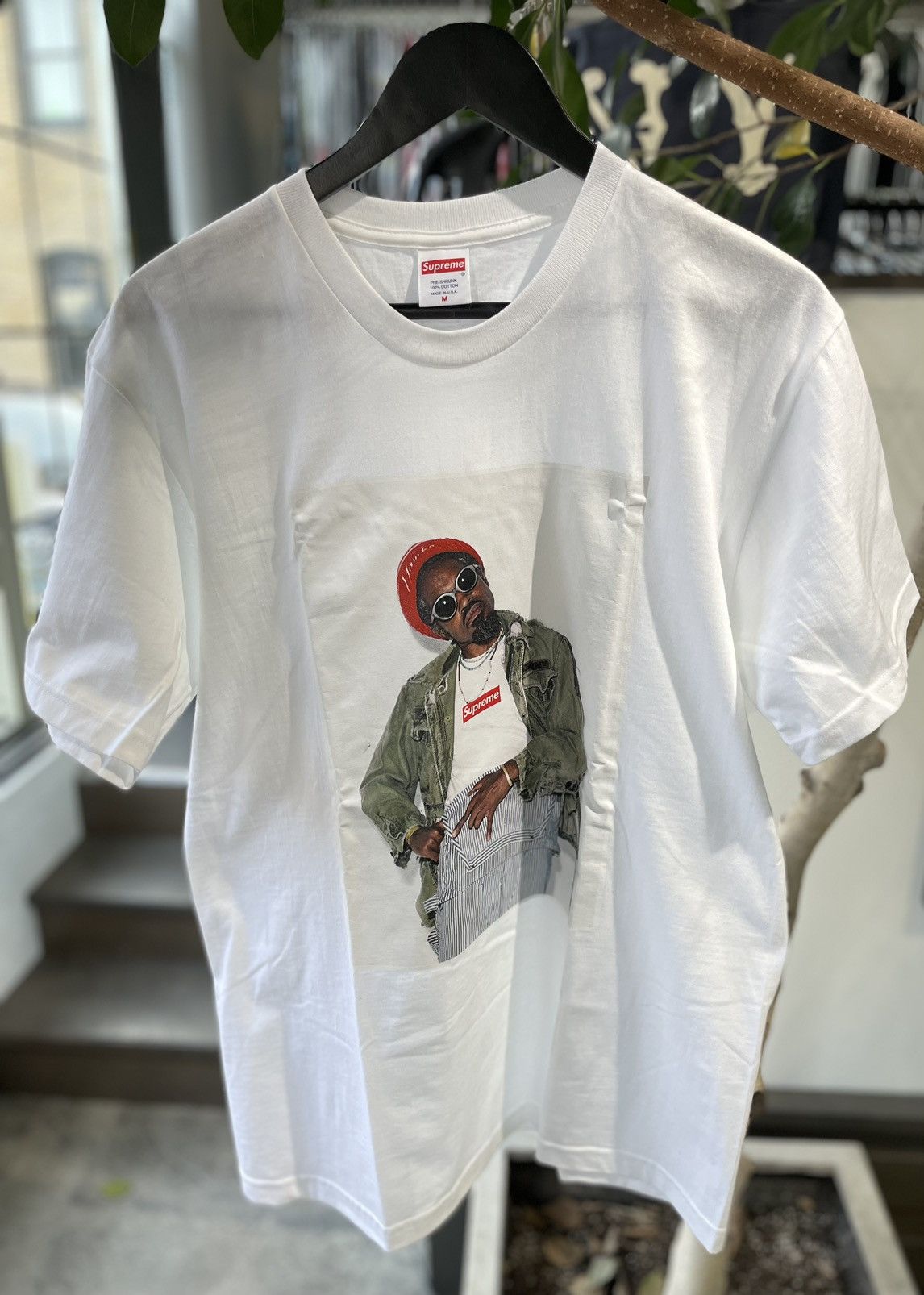 Supreme Supreme André 3000 Tee Size US M / EU 48-50 / 2 - 2 Thumbnail