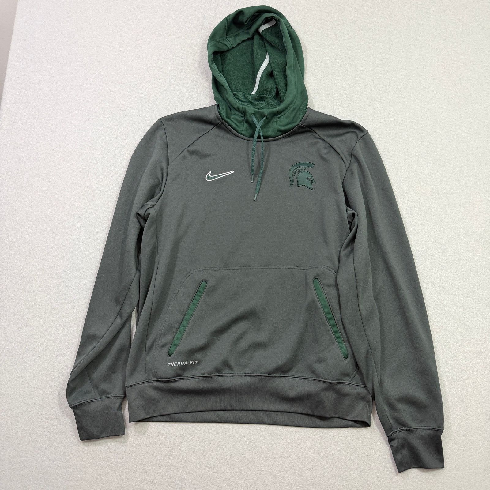 Nike Nike Elite Michigan State Spartans Basketball Hoodie Medium Size US M / EU 48-50 / 2 - 1 Thumbnail