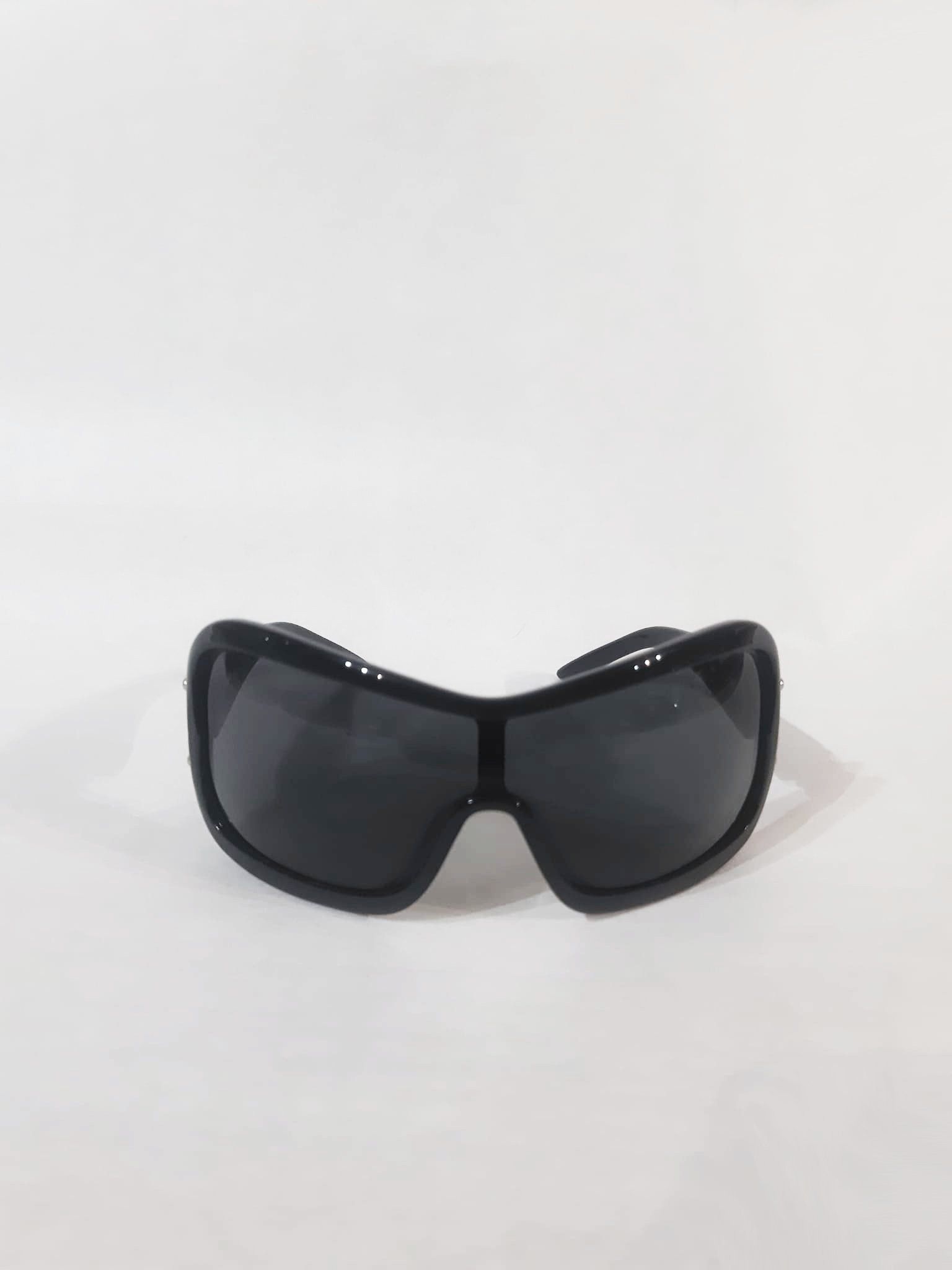 Miu Miu Miu Miu early 2000's Oversized Shield Sunglasses Size ONE SIZE - 3 Thumbnail