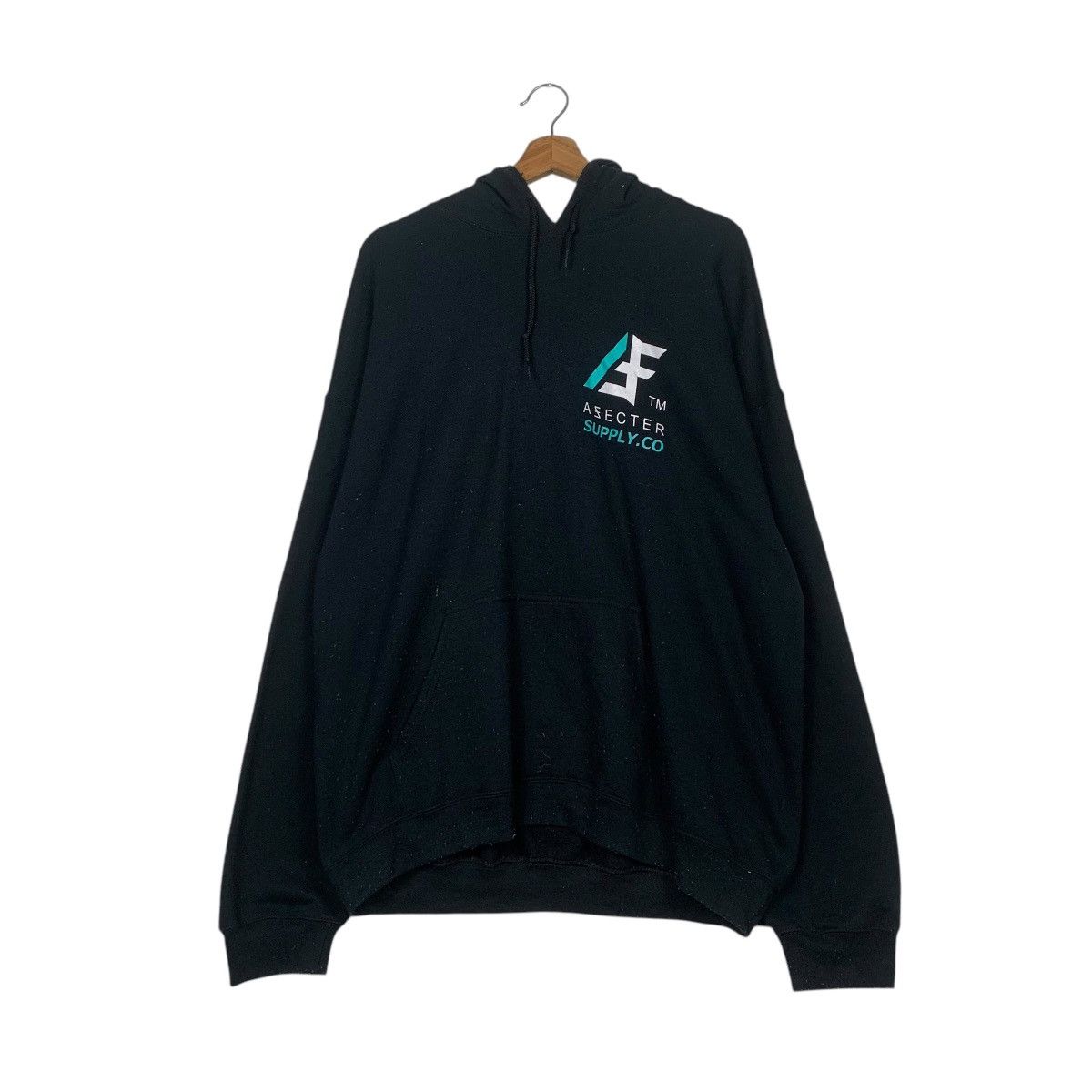 Japanese Brand Japanese Brand Affecter Big Logo Hoodie Size US XL / EU 56 / 4 - 10 Thumbnail