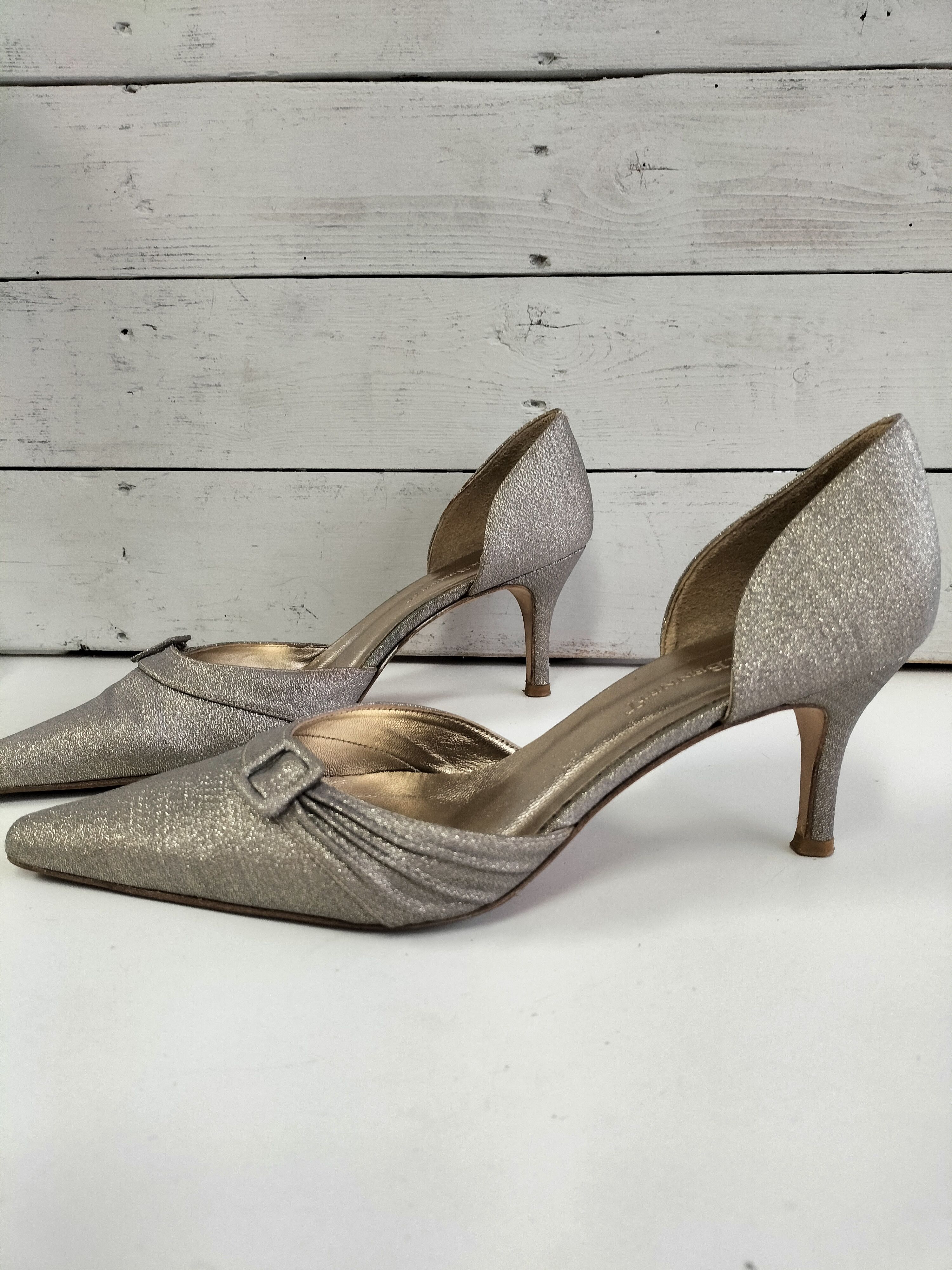 Gold Shimmer Shoes