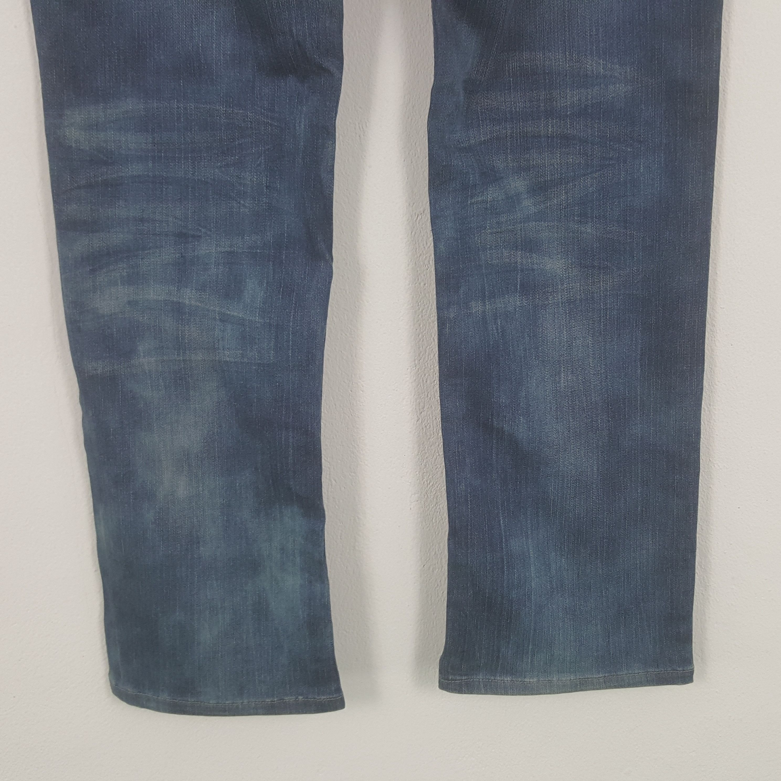 Christian Audigier Vintage Ed Hardy by Christian Audiger Embroidery Denim Jeans Size 32" / US 10 / IT 46 - 3 Thumbnail