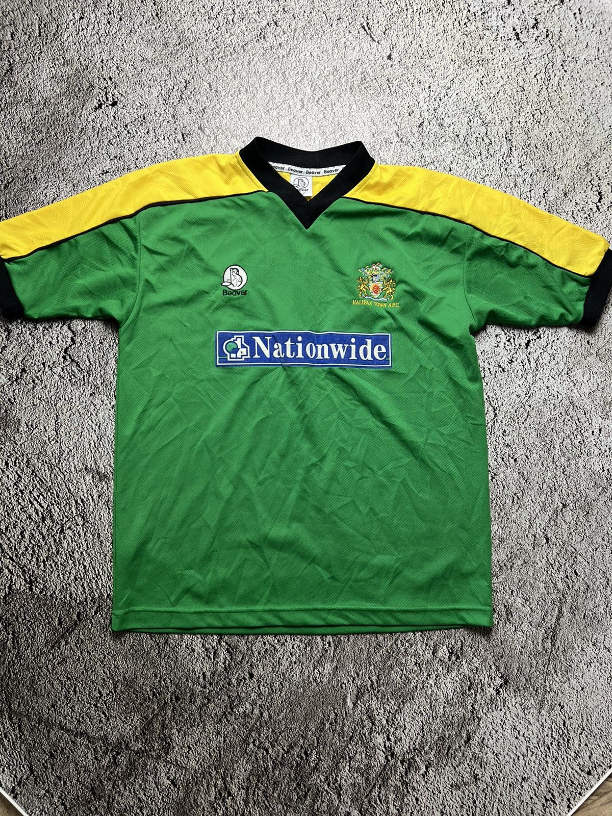 Vintage VTG 90’s Halifax town rare beaver jersey Size US L / EU 52-54 / 3 - 1 Thumbnail