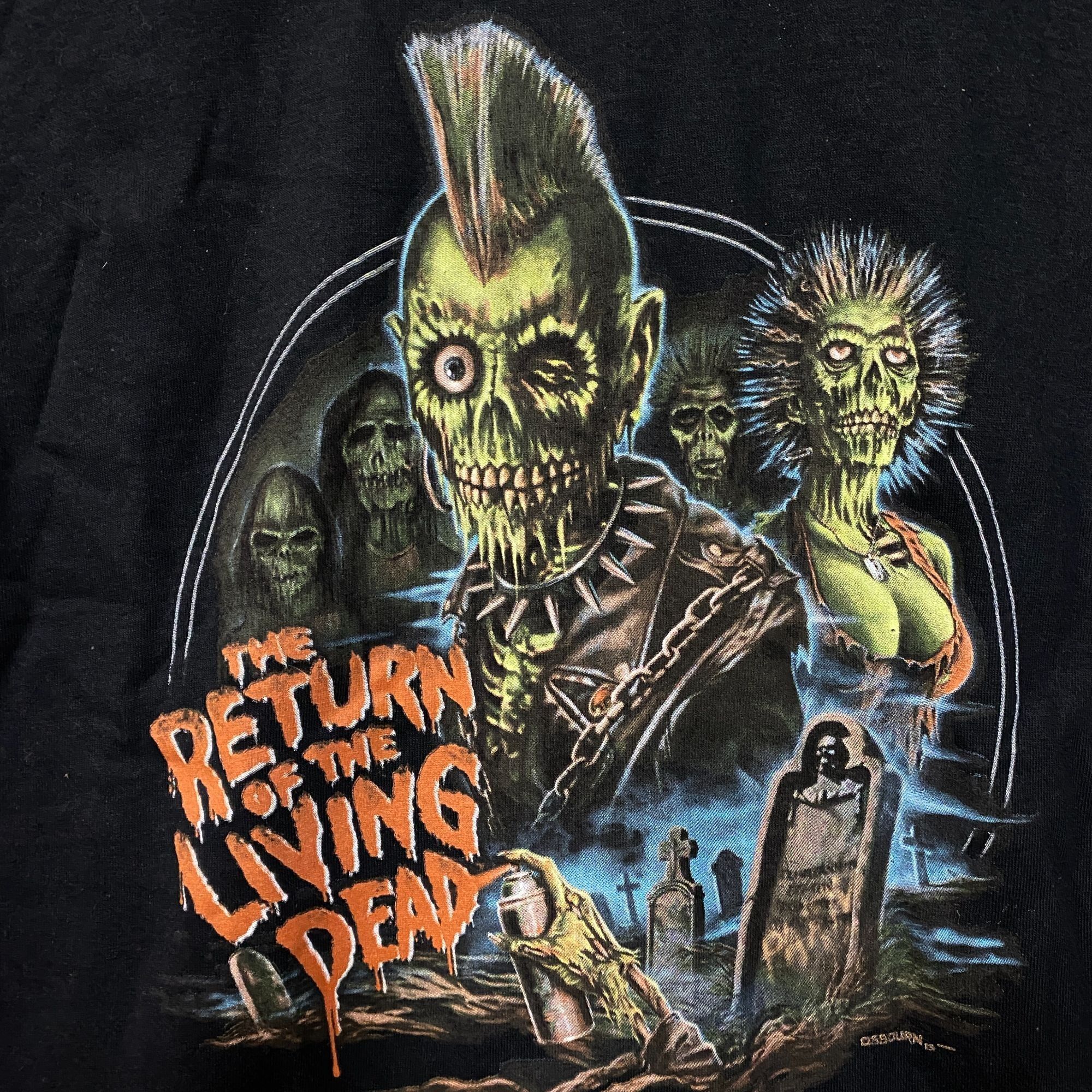 Other The Return of the Living Dead Graphic T-shirt Small Size US S / EU 44-46 / 1 - 2 Thumbnail