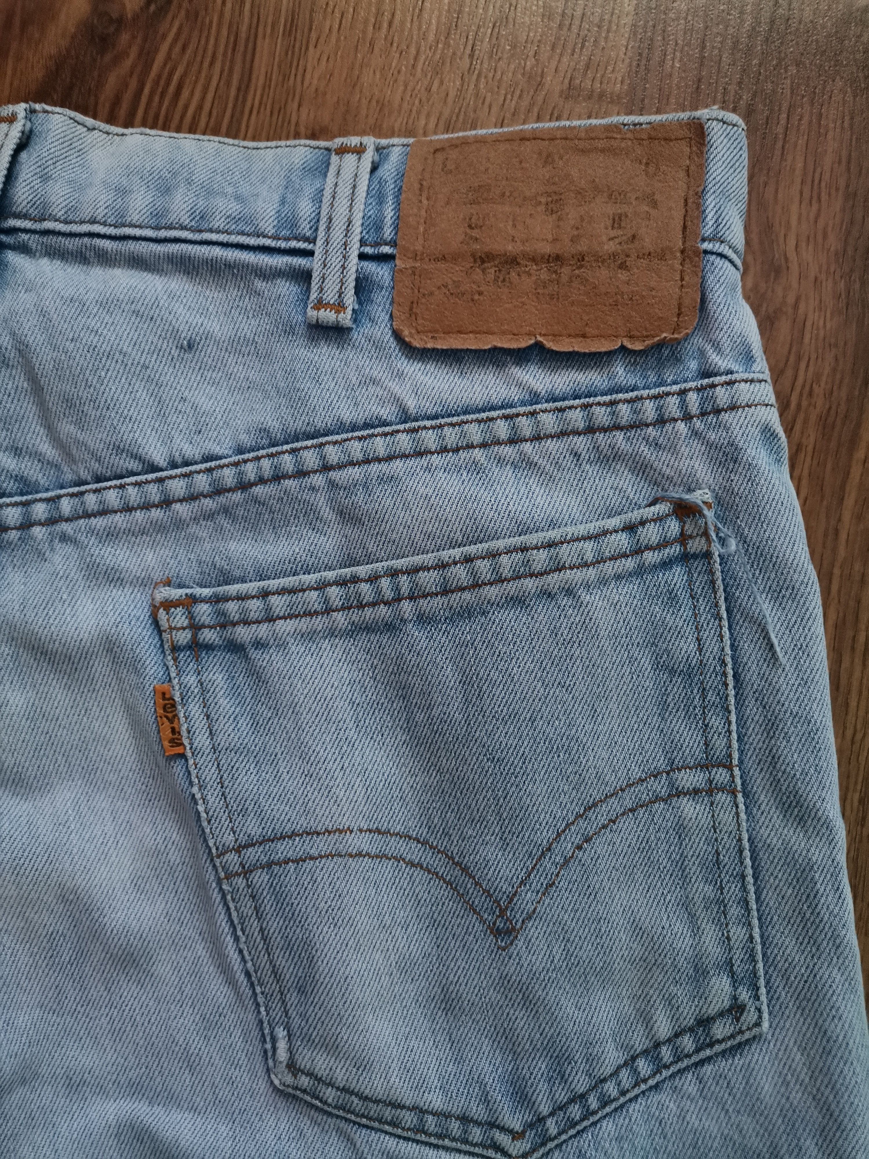 Levi's Vintage Levi's 615 Orange Tab Denim Shorts Size US 31 - 2 Thumbnail