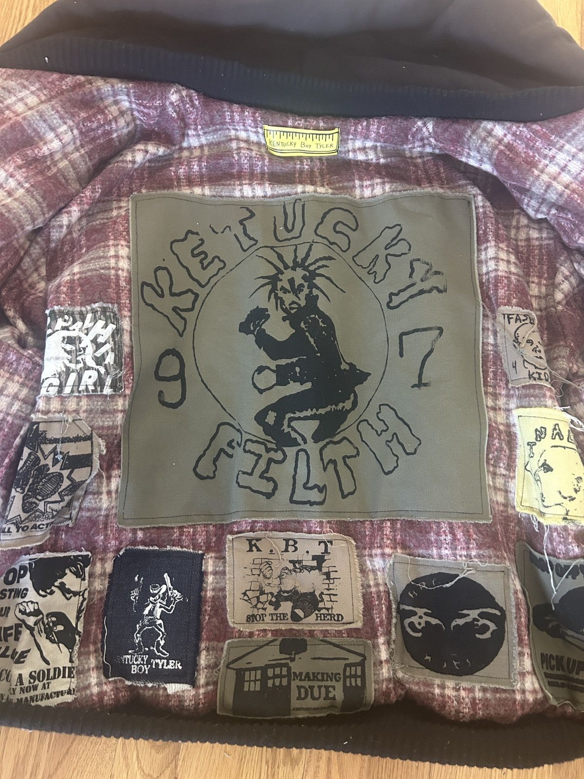 Kentucky Boy Tyler 1/1 Crust Denim American Flag Sample Size US L / EU 52-54 / 3 - 7 Thumbnail