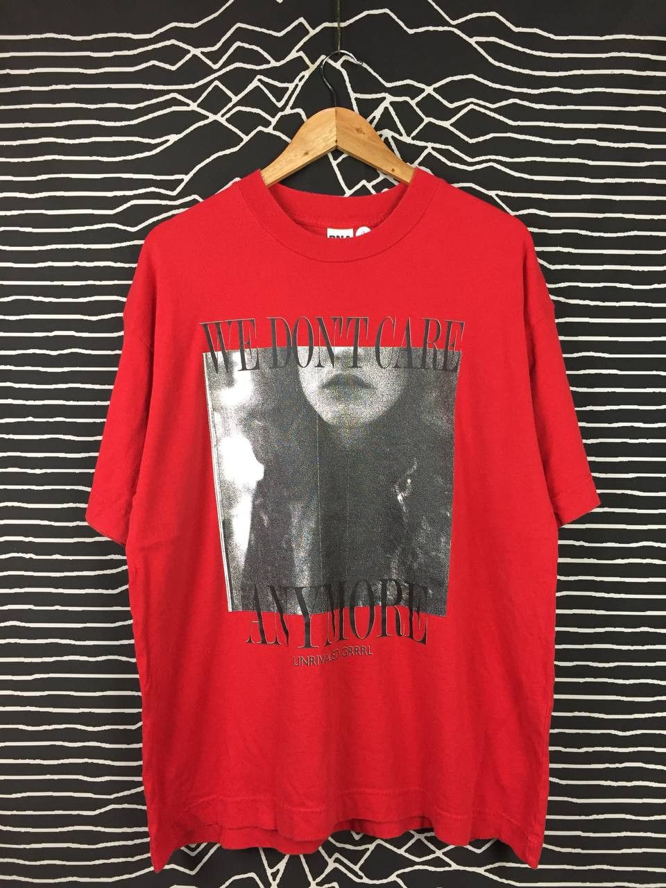 Japanese Brand Vtg RNA Alternative We Don't Care Anymore Punk Brand Tee Size US M / EU 48-50 / 2 - 1 Thumbnail