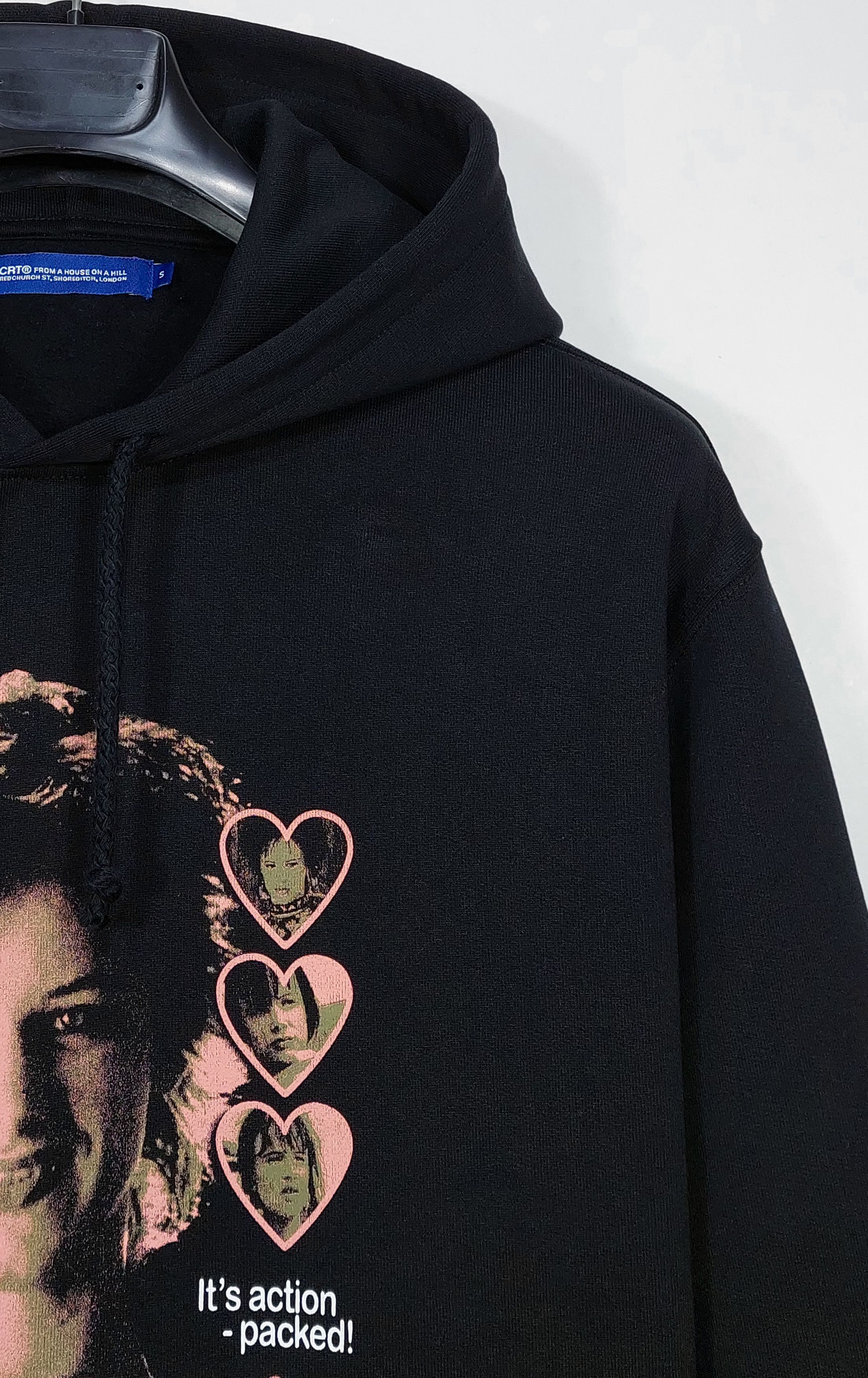 SCRT i love Mallory cotton hoodie - black S Size US S / EU 44-46 / 1 - 6 Thumbnail