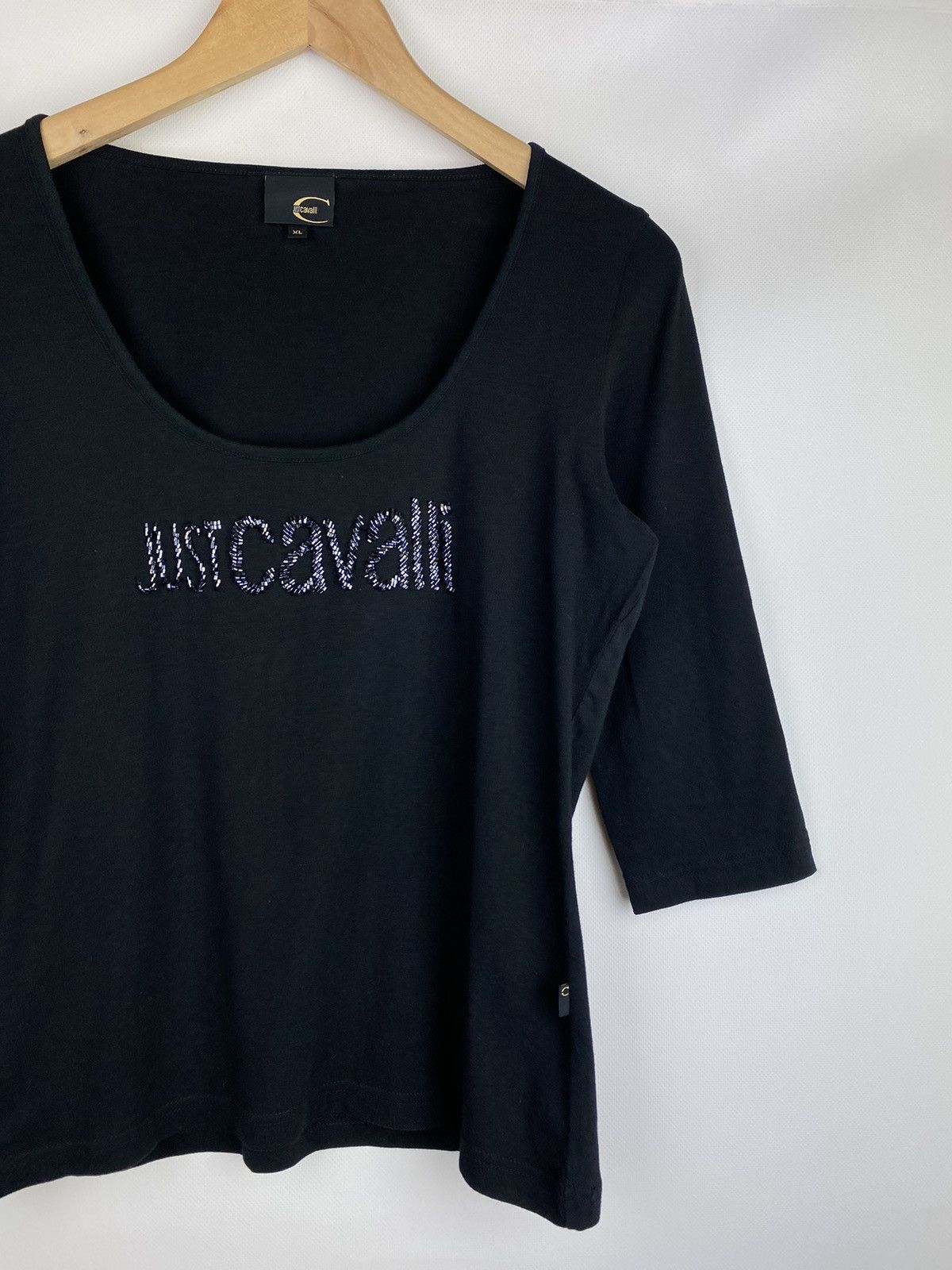 Just Cavalli × Vintage Just Cavalli vintage ladies studded tunic blouse size Xl Size XL / US 12-14 / IT 48-50 - 3 Thumbnail