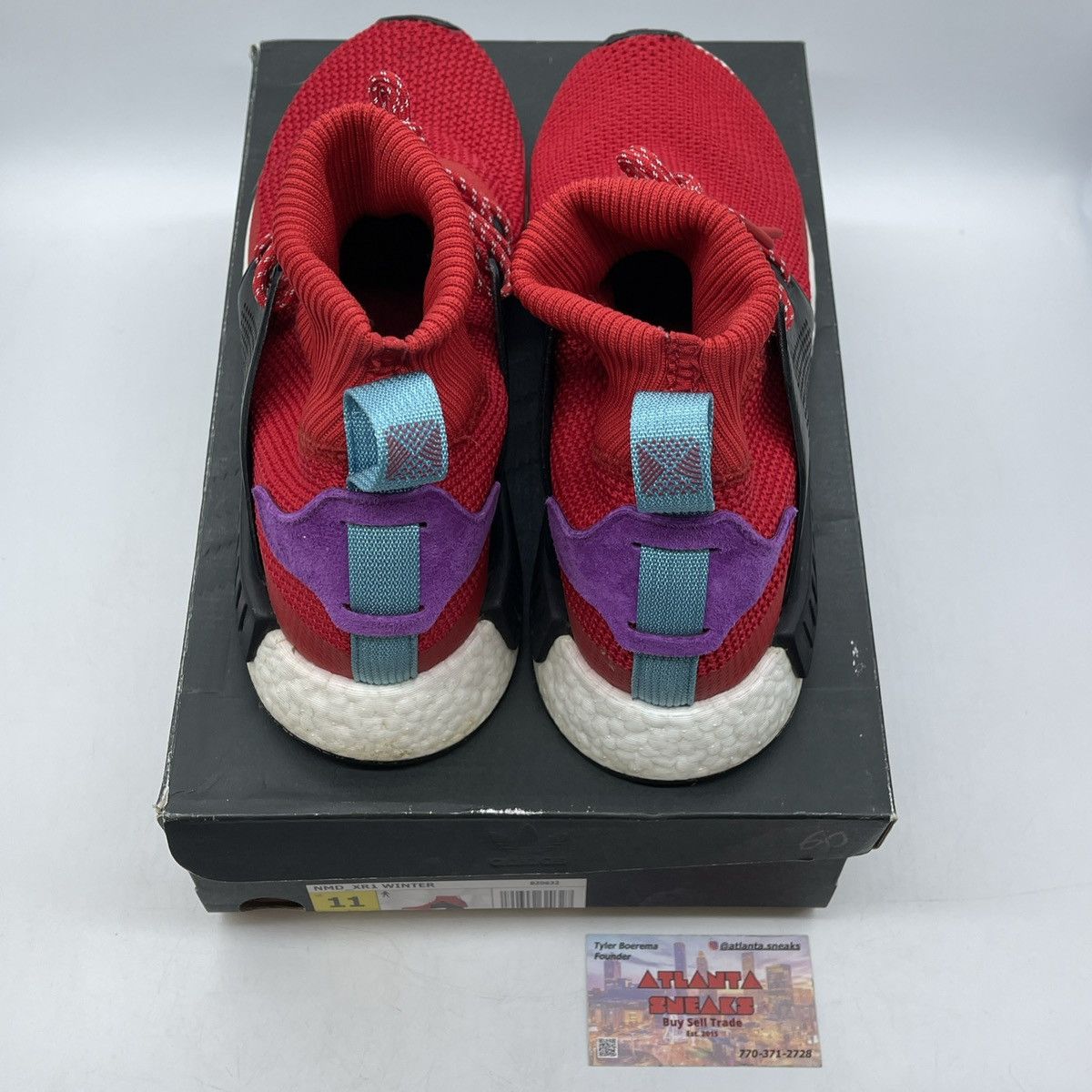 Adidas NMD _XR1 winter mid scarlet Size US 11 / EU 44 - 6 Thumbnail
