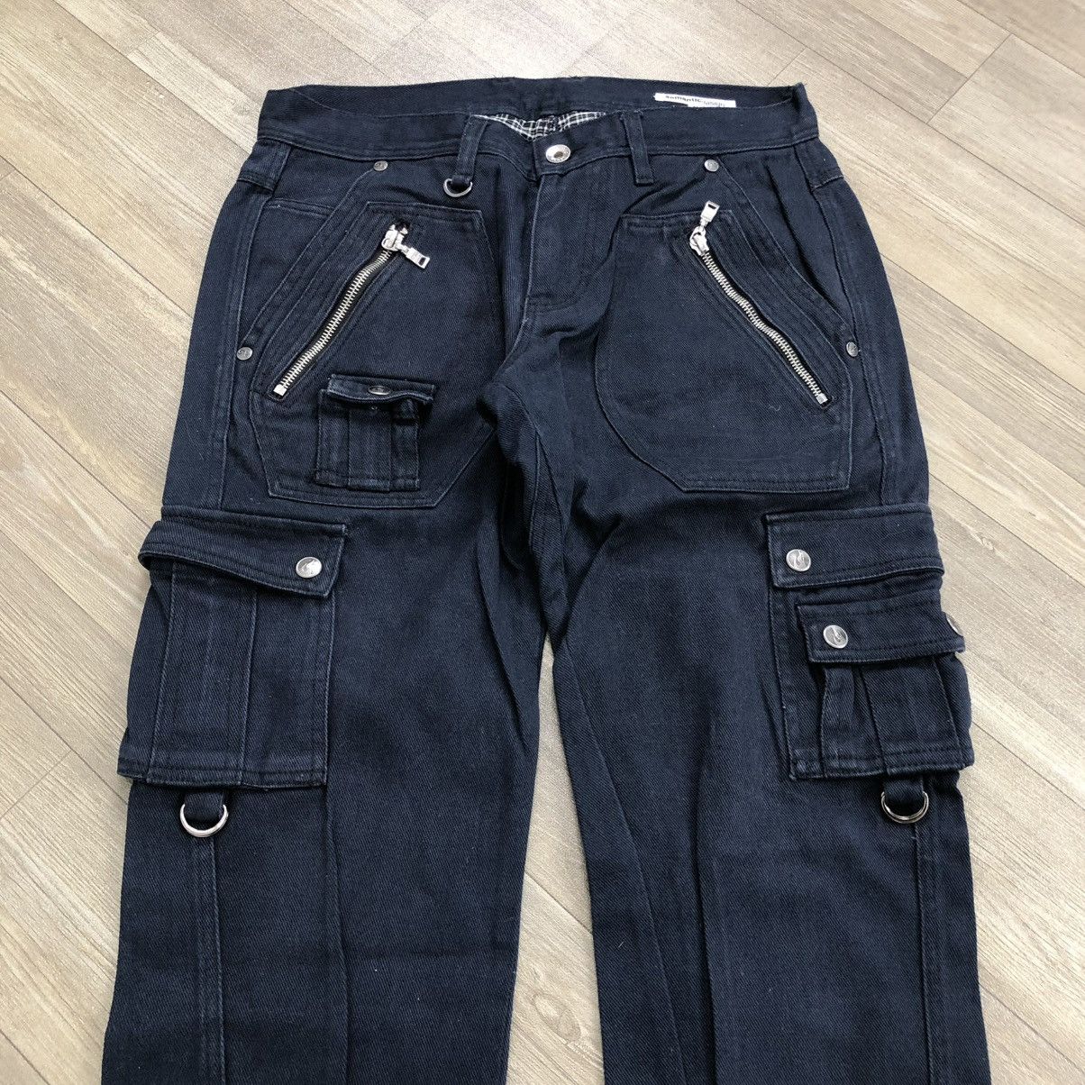 If Six Was Nine × Le Grande Bleu (L.G.B.) × semanticdesign 2000s Semantic Design Bondage Multipocket Cargo Pants LGB Size US 32 / EU 48 - 3 Thumbnail