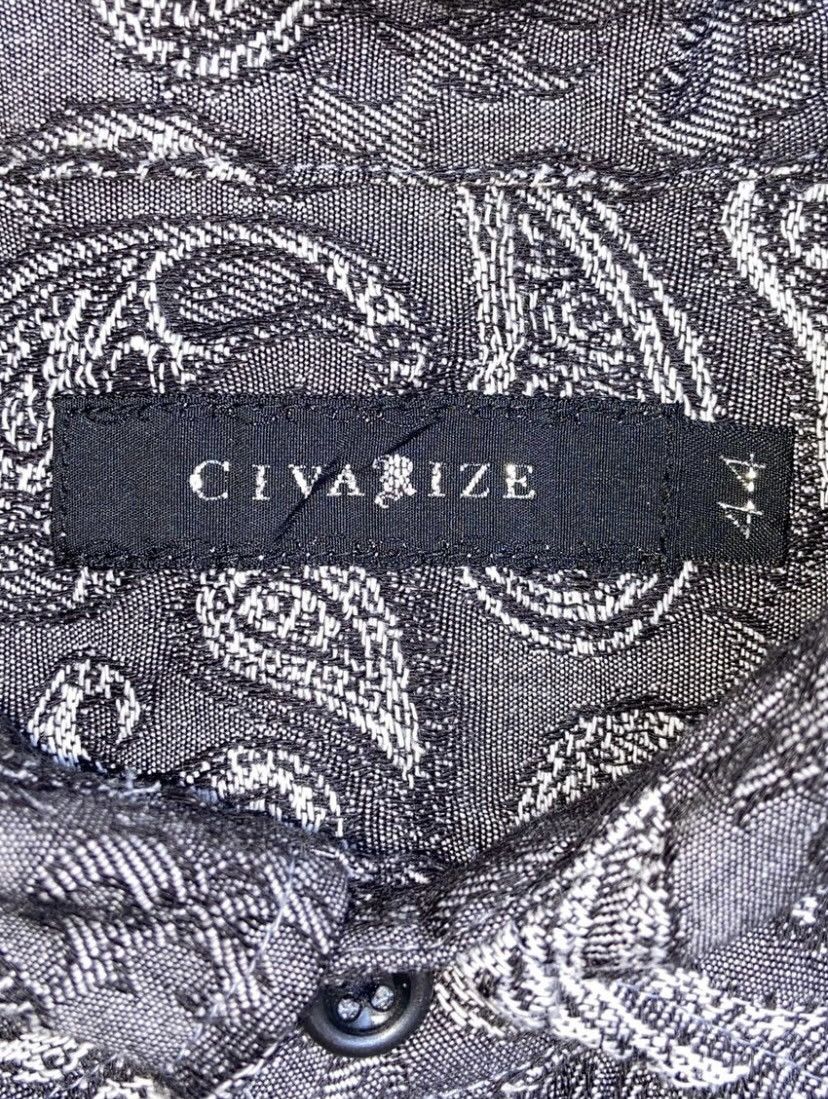 CIVARIZE CIVARIZE Grey Patterned Shirts/Outer Size US M / EU 48-50 / 2 - 7 Thumbnail