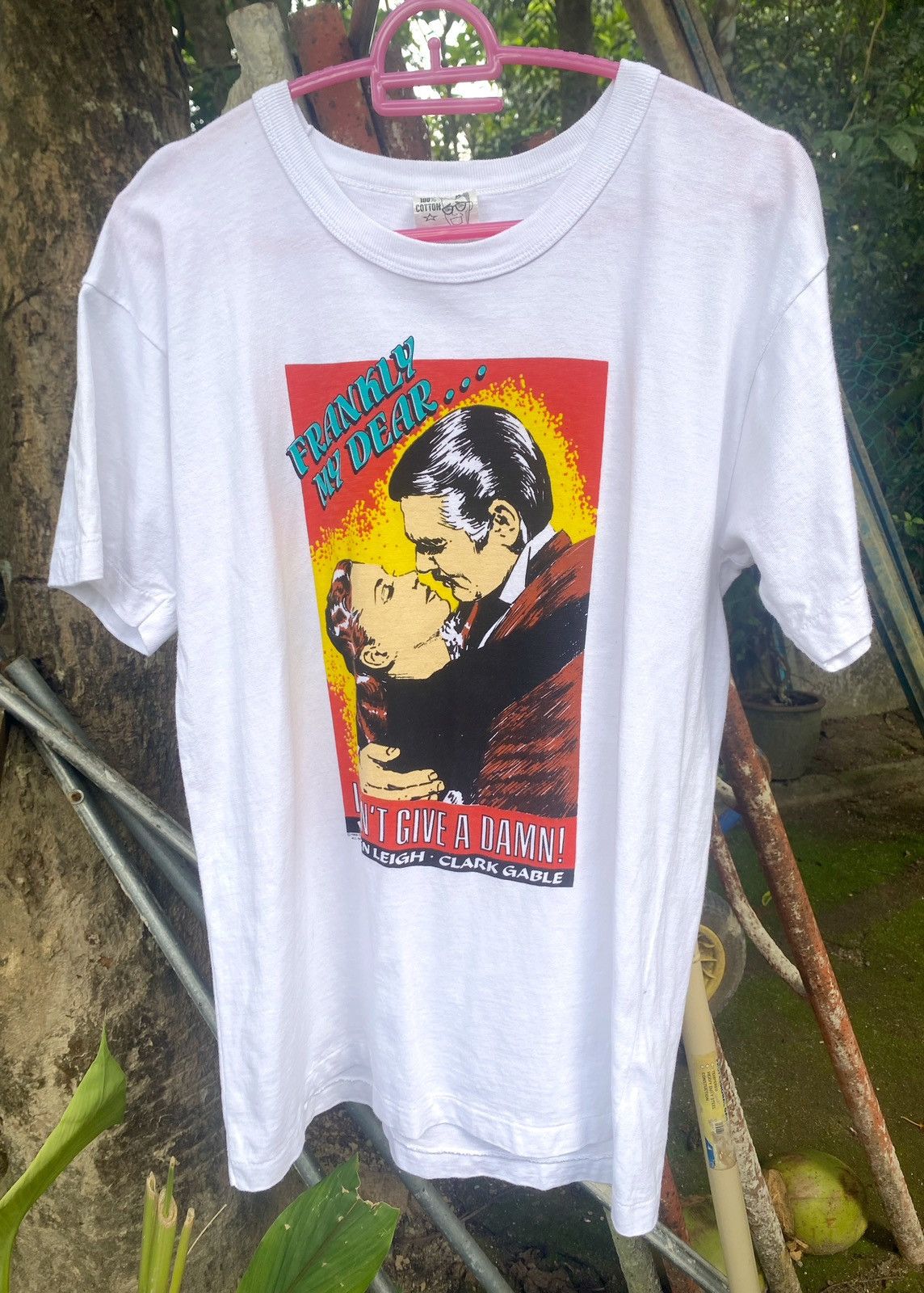 Vintage Vintage Gone With the wind movie Tshirt Size US M / EU 48-50 / 2 - 1 Thumbnail