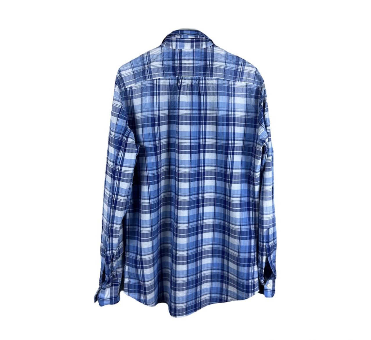 Dsquared2 Dsquared2 checked shrunk shirt plaid stiff cuffs and collar Size US M / EU 48-50 / 2 - 2 Thumbnail