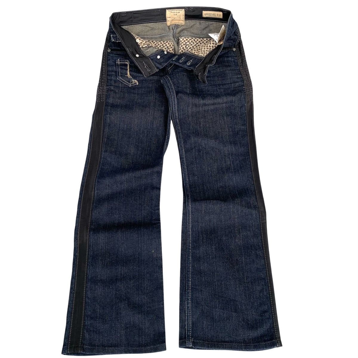 Japanese Brand Taverniti Multipockets Flared Jeans Tornado Mart LGB Style👖 Size US 30 / EU 46 - 2 Thumbnail