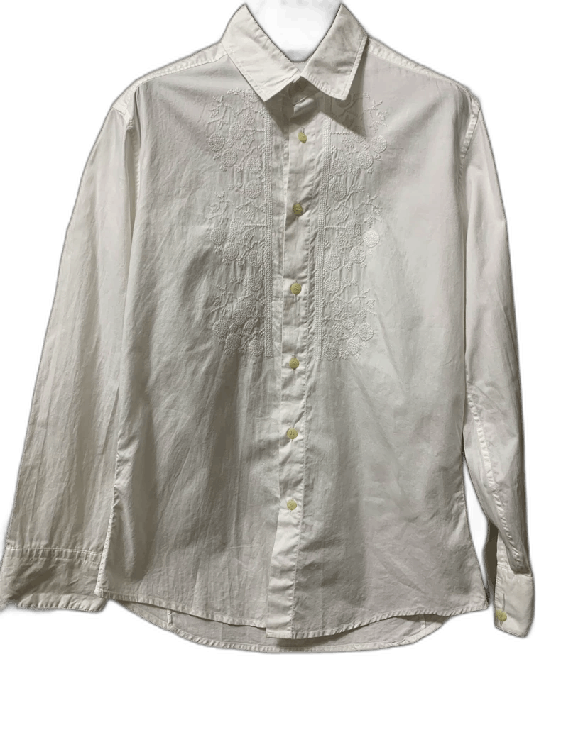 Kenzo KENZO Men's White Long Sleeve Shirt Size US S / EU 44-46 / 1 - 1 Thumbnail