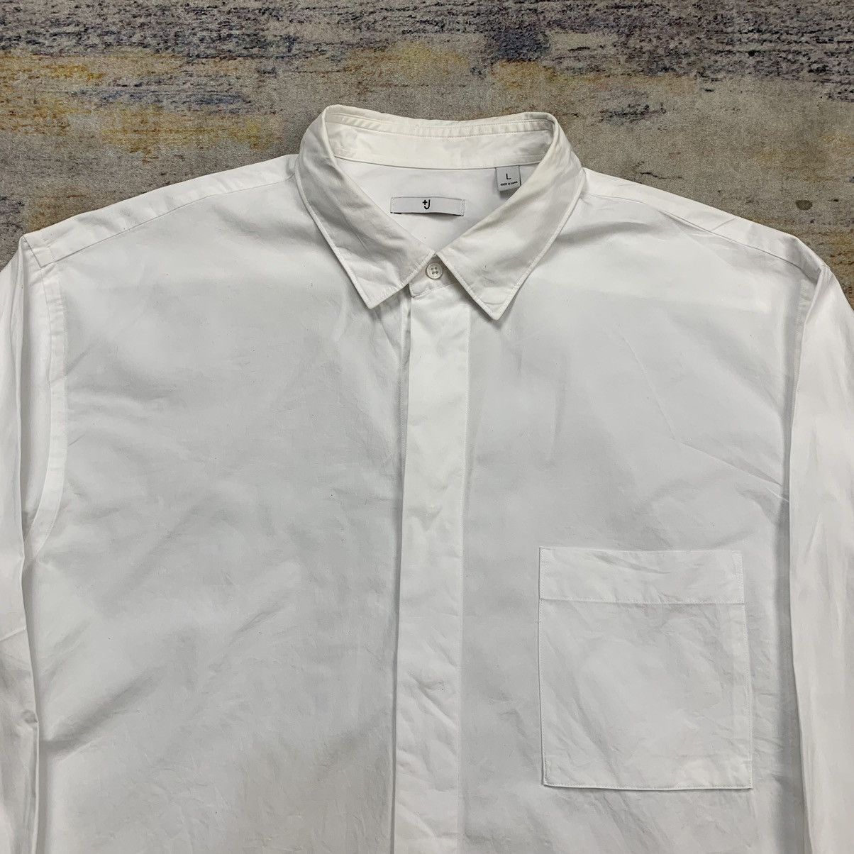 Jil Sander × Uniqlo Uniqlo x jil sander button down shirt Size US L / EU 52-54 / 3 - 2 Thumbnail