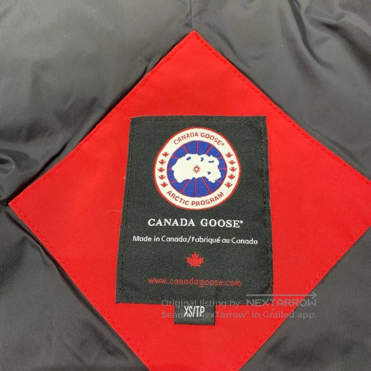 Canada Goose red long parka coat by Canada Goose. Size XS / US 0-2 / IT 36-38 - 6 Thumbnail
