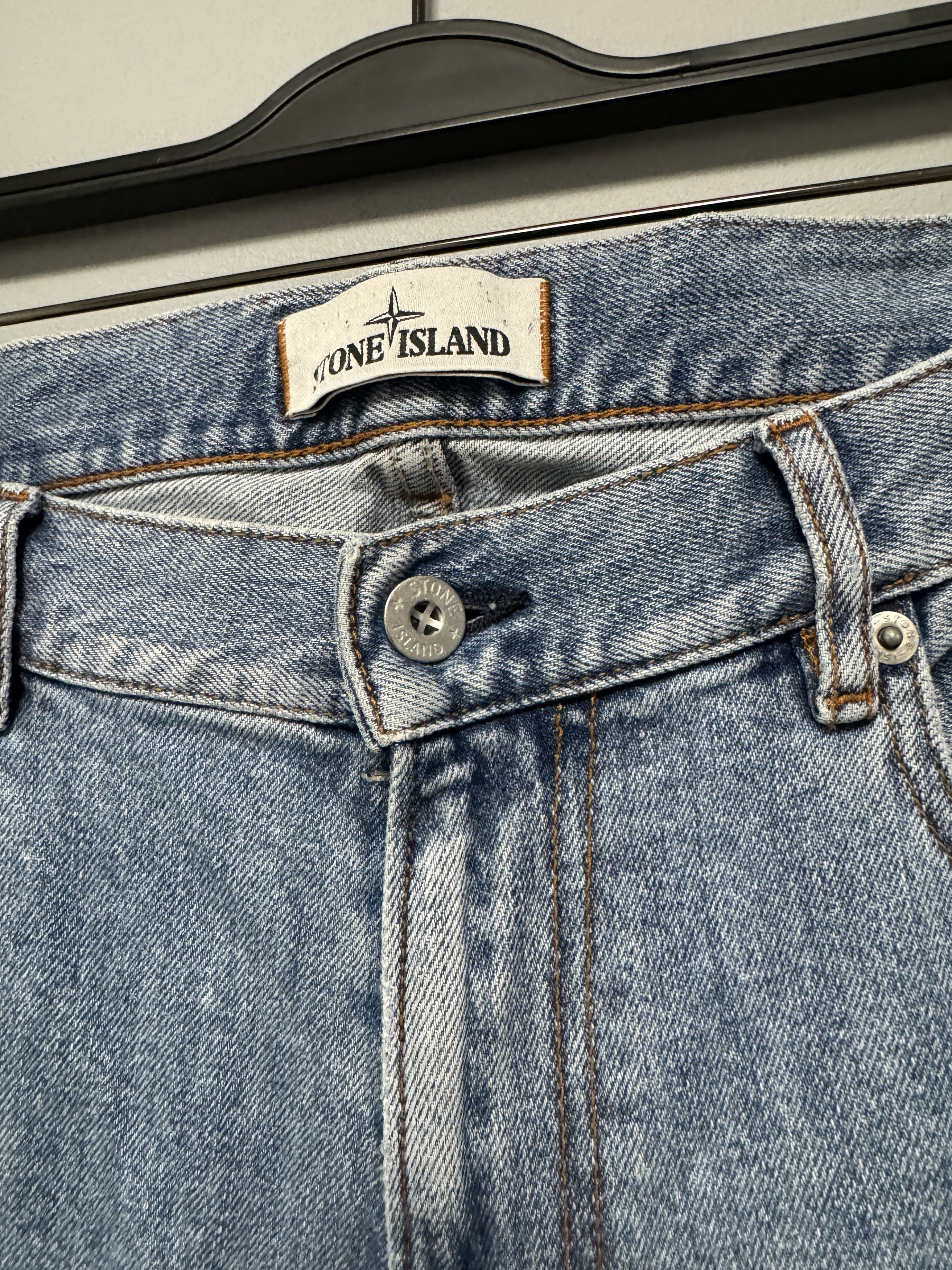 Stone Island Stone Island Denim Pants Jeans Men’s Light Blue Size 33 Size US 33 - 5 Thumbnail