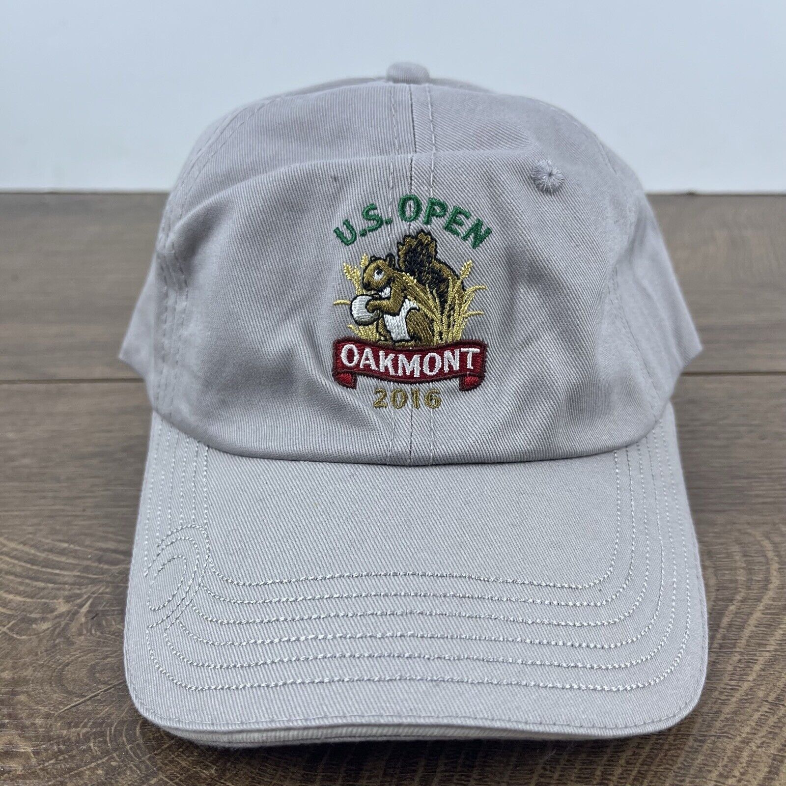 Other US Open Oakmont Hat 2016 Golf Hat Gray Hat Adjustable Hat Gr Size ONE SIZE - 3 Thumbnail