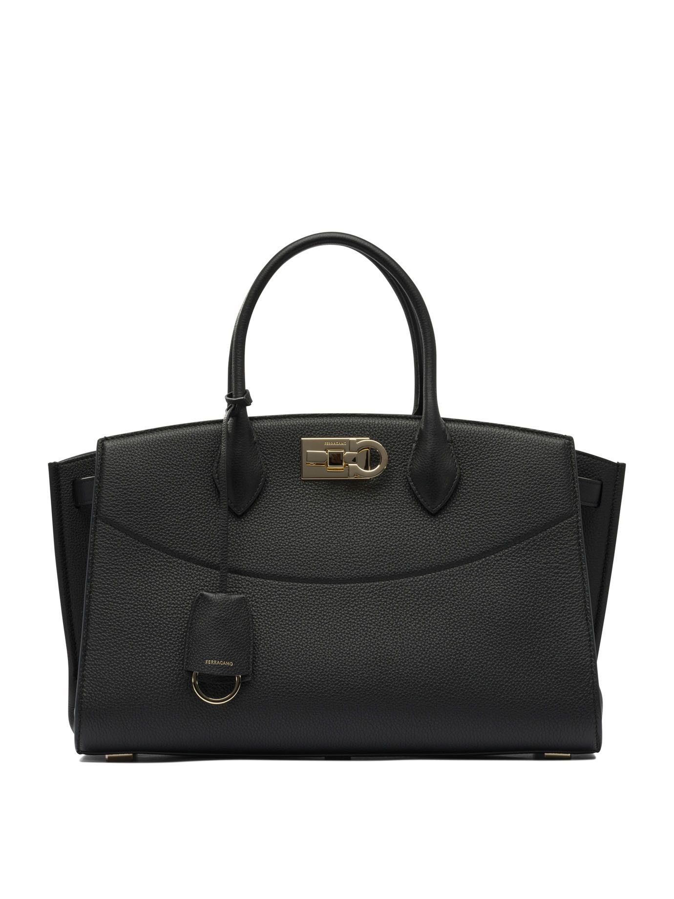 Salvatore Ferragamo Studio Soft Medium Handbag Size ONE SIZE - 1 Thumbnail