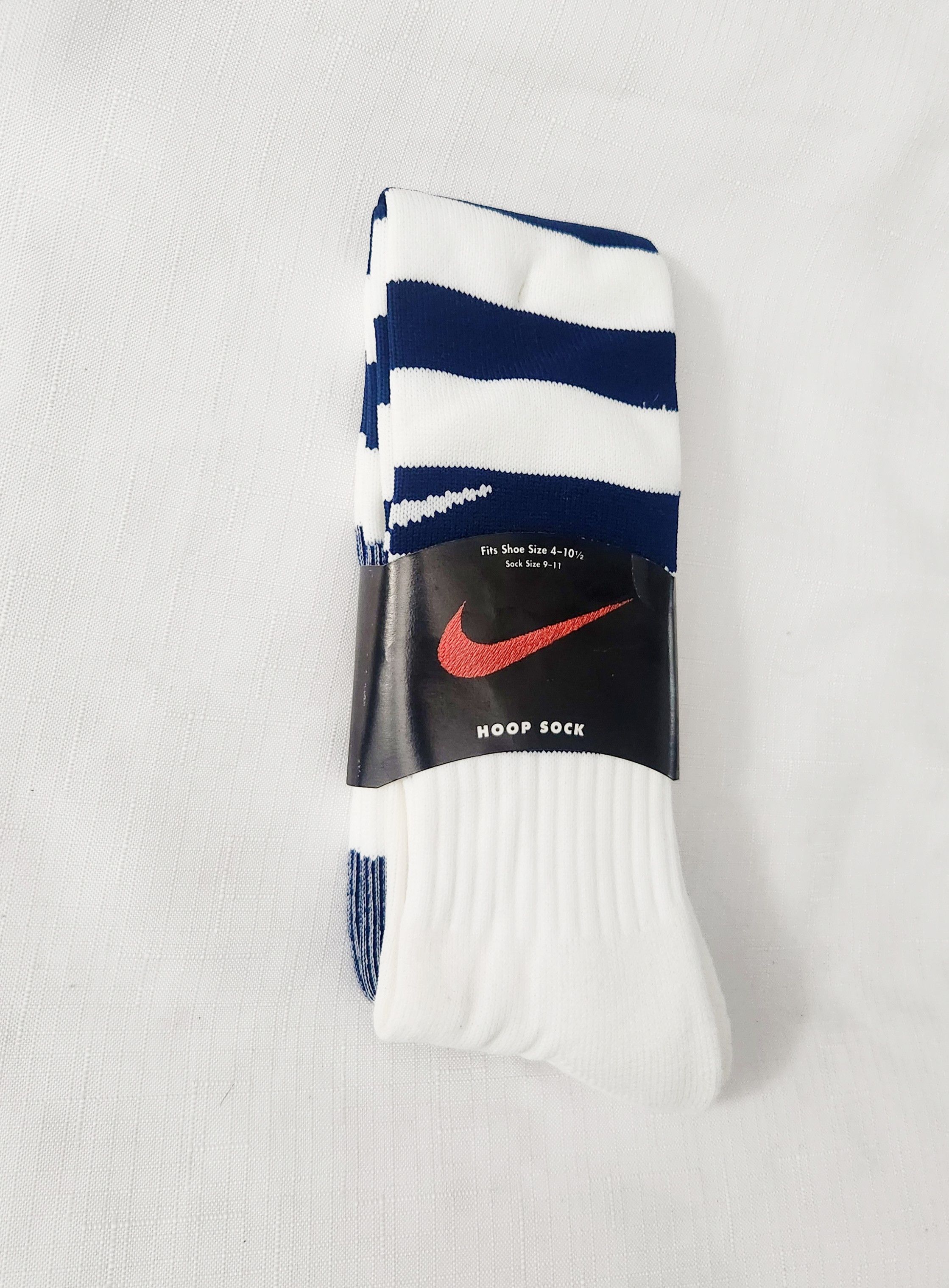 Nike × Vintage Nike Hoop Sock VTG New NOS Deadstock Rare Knee Socks vintage Size ONE SIZE - 1 Thumbnail