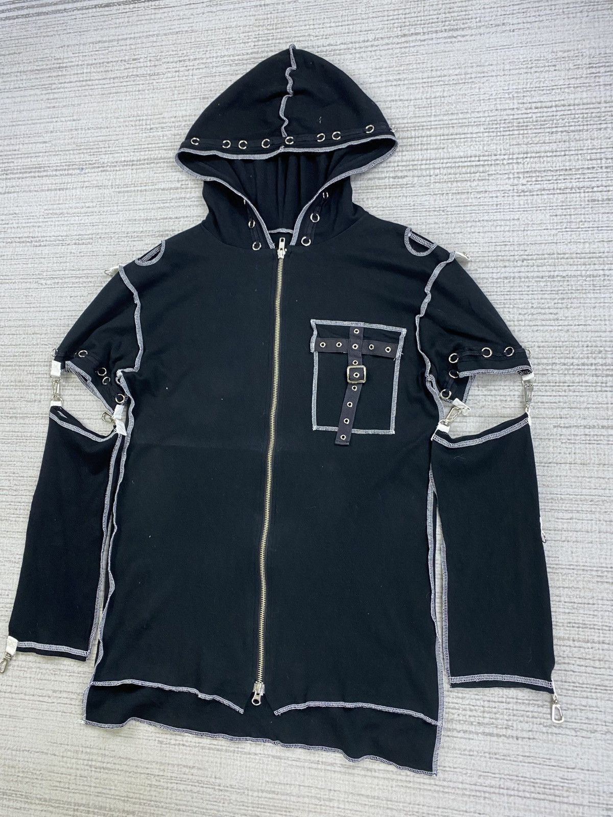 Beauty Beast Vintage MAXICIMAM Punk Gothic Style Bondage Jacket Size US M / EU 48-50 / 2 - 4 Thumbnail