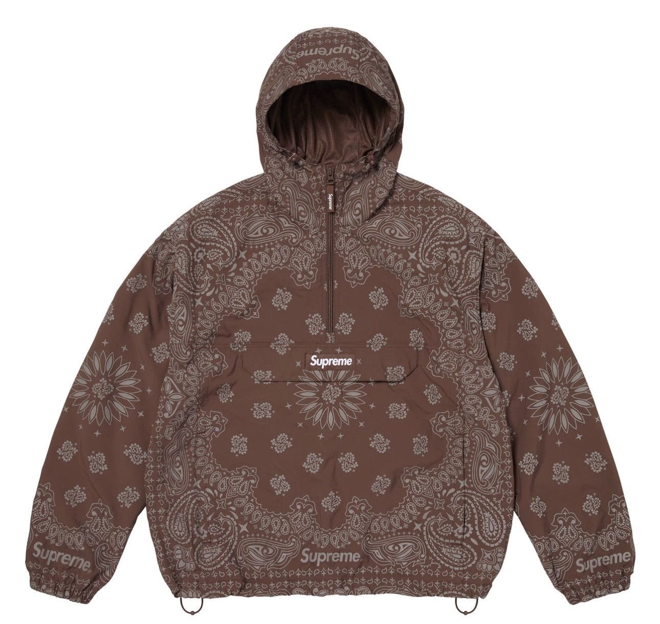 Supreme Supreme Raglan Court Flag Jacket With Built In Hood | Grailed