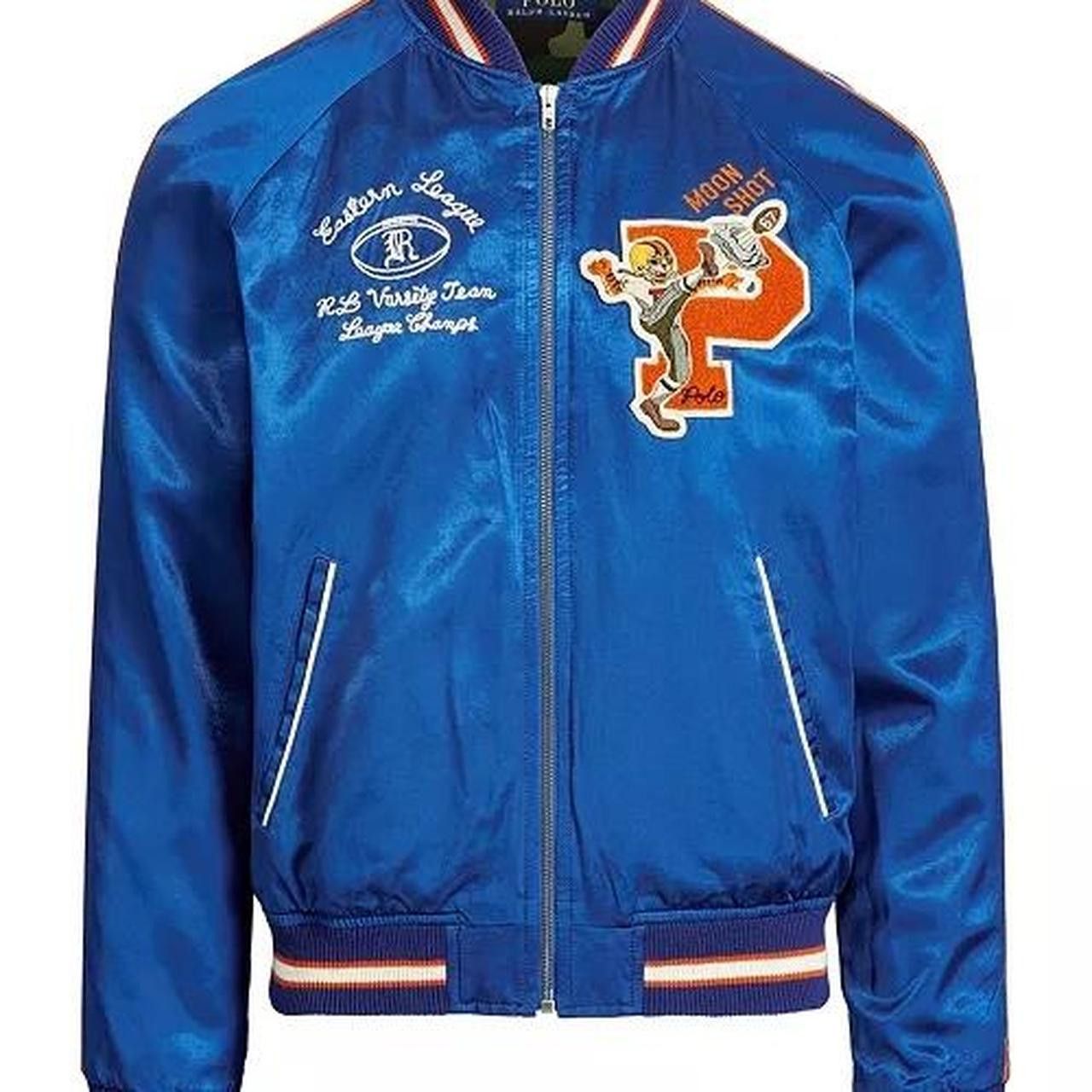 Polo Ralph Lauren Satin Tiger football Polo Ralph Lauren bomber jacket Size US L / EU 52-54 / 3 - 4 Thumbnail