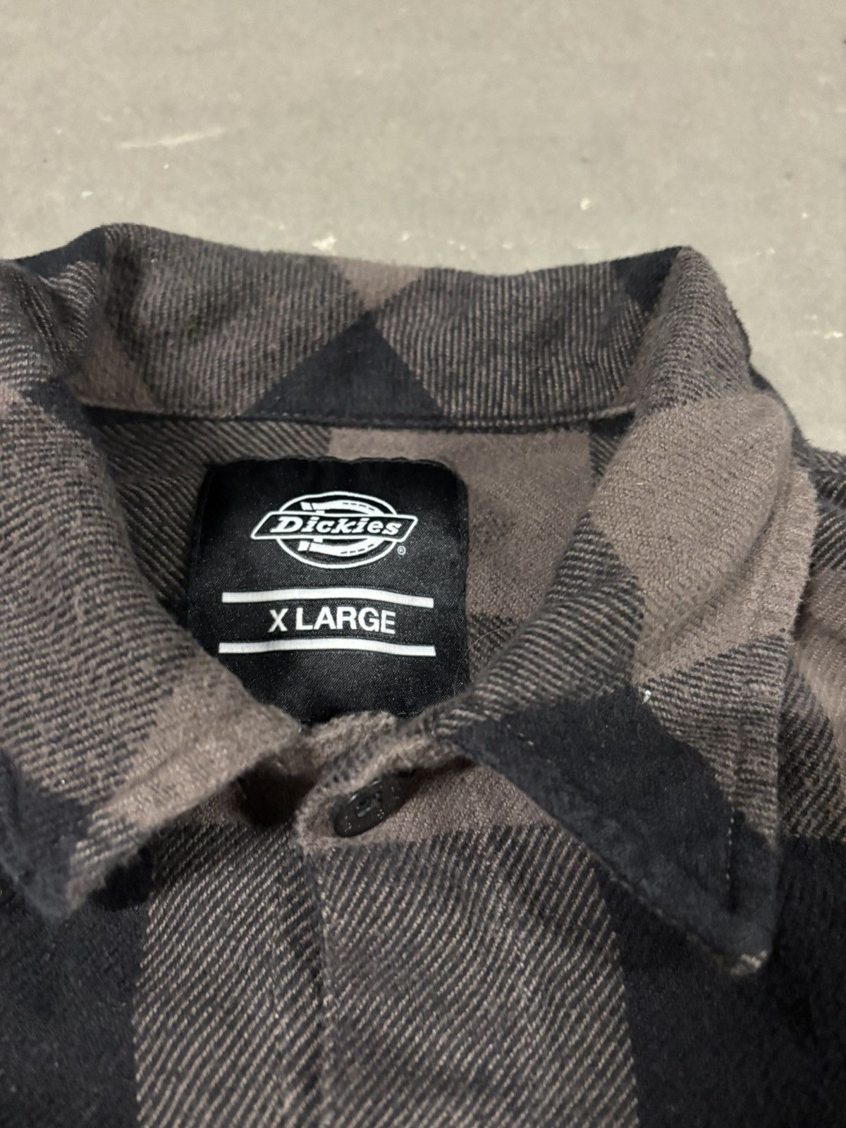 Dickies × Vintage Vintage streetwear y2k Dickies flannel shirt 90s Size US XL / EU 56 / 4 - 3 Thumbnail