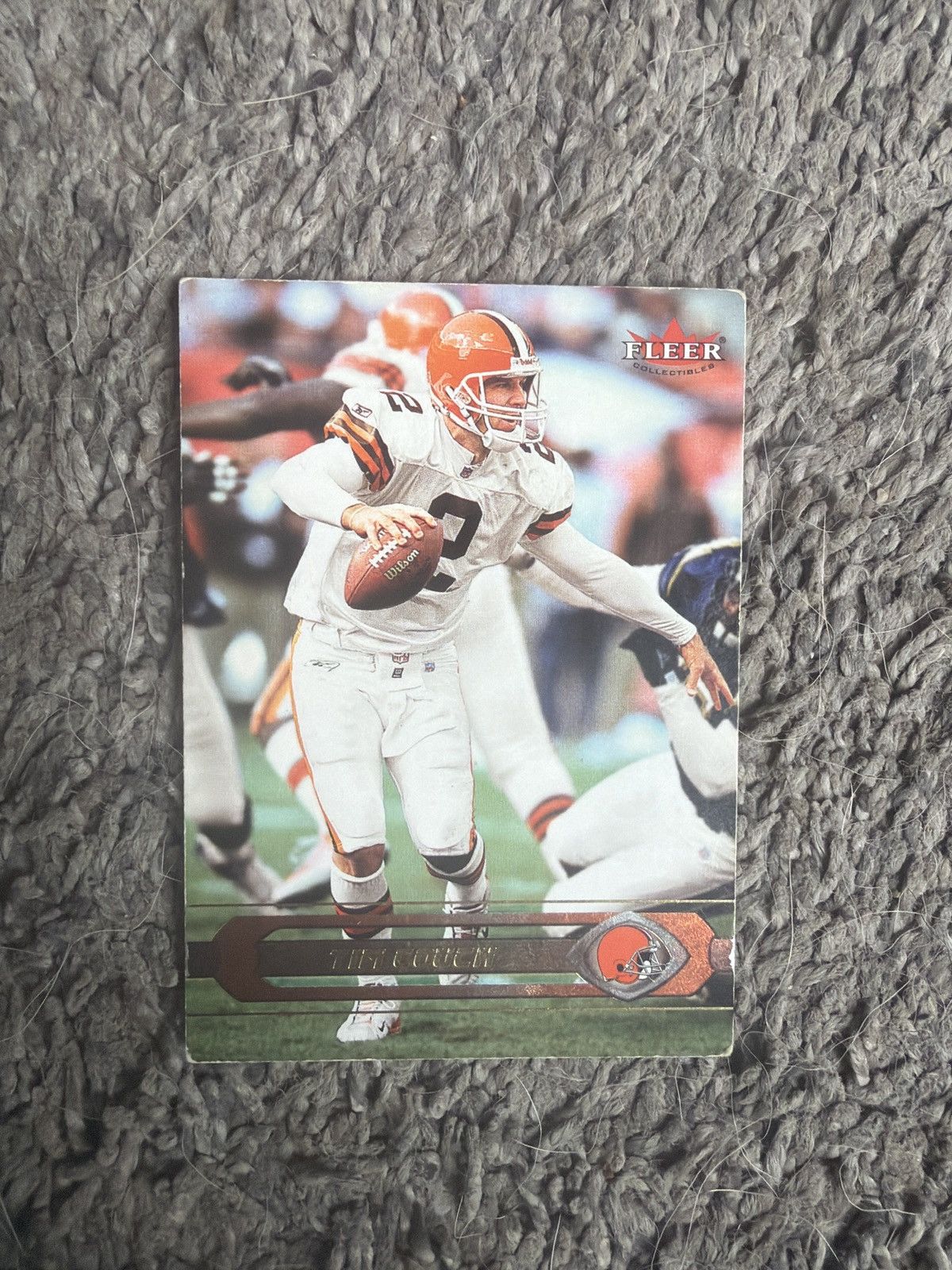 NFL 2002 Fleer #31 Tim Couch Card Size ONE SIZE - 1 Thumbnail