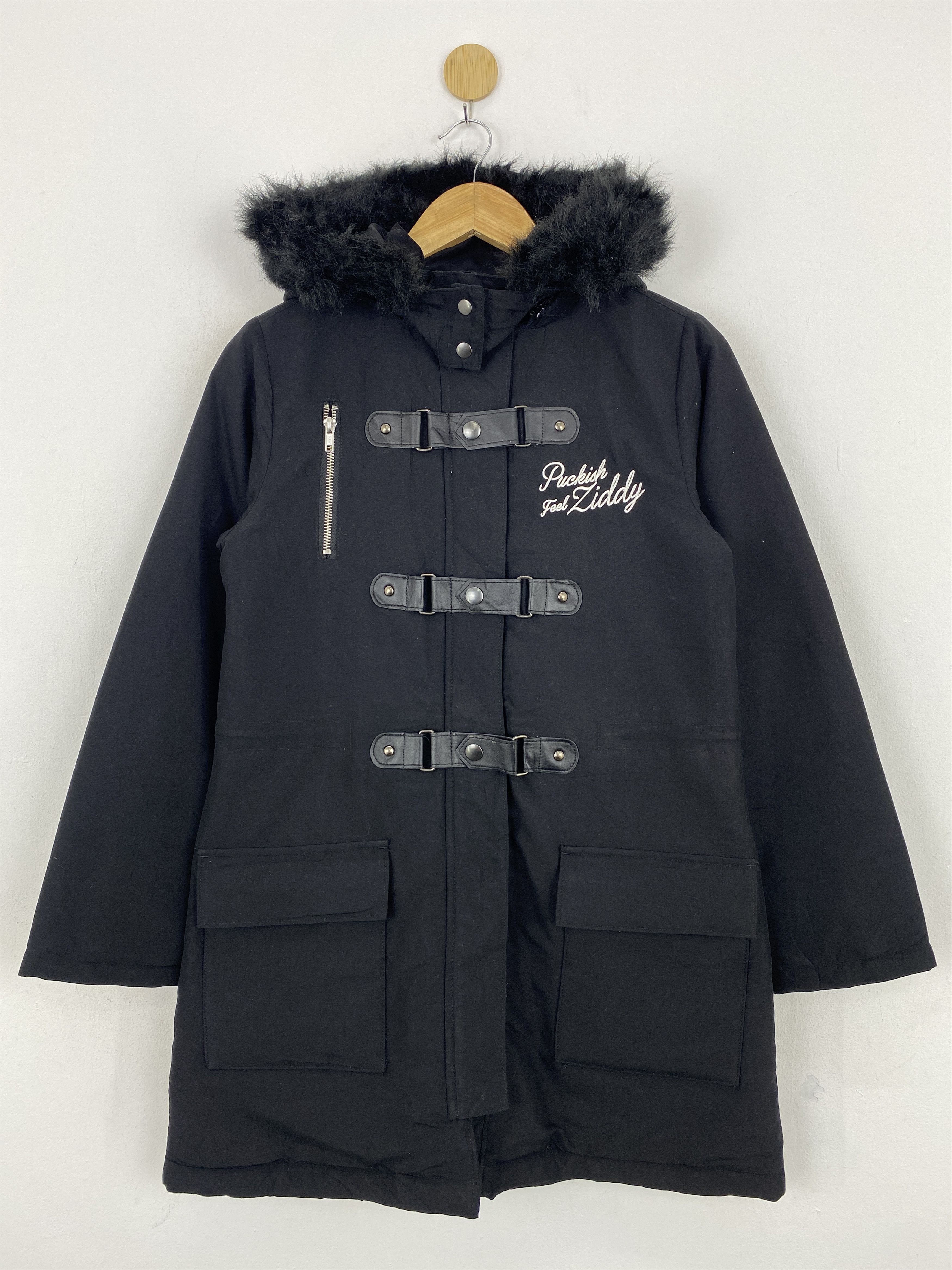 If Six Was Nine Vintage Japanese Brand Sherpa Hoodie Jacket Mohair J1925 Size US S / EU 44-46 / 1 - 1 Thumbnail